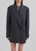 Low Classic Classic Double Blazer - Blue Green sold by Frankie Shop