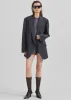 Low Classic Classic Double Blazer - Blue Green sold by Frankie Shop