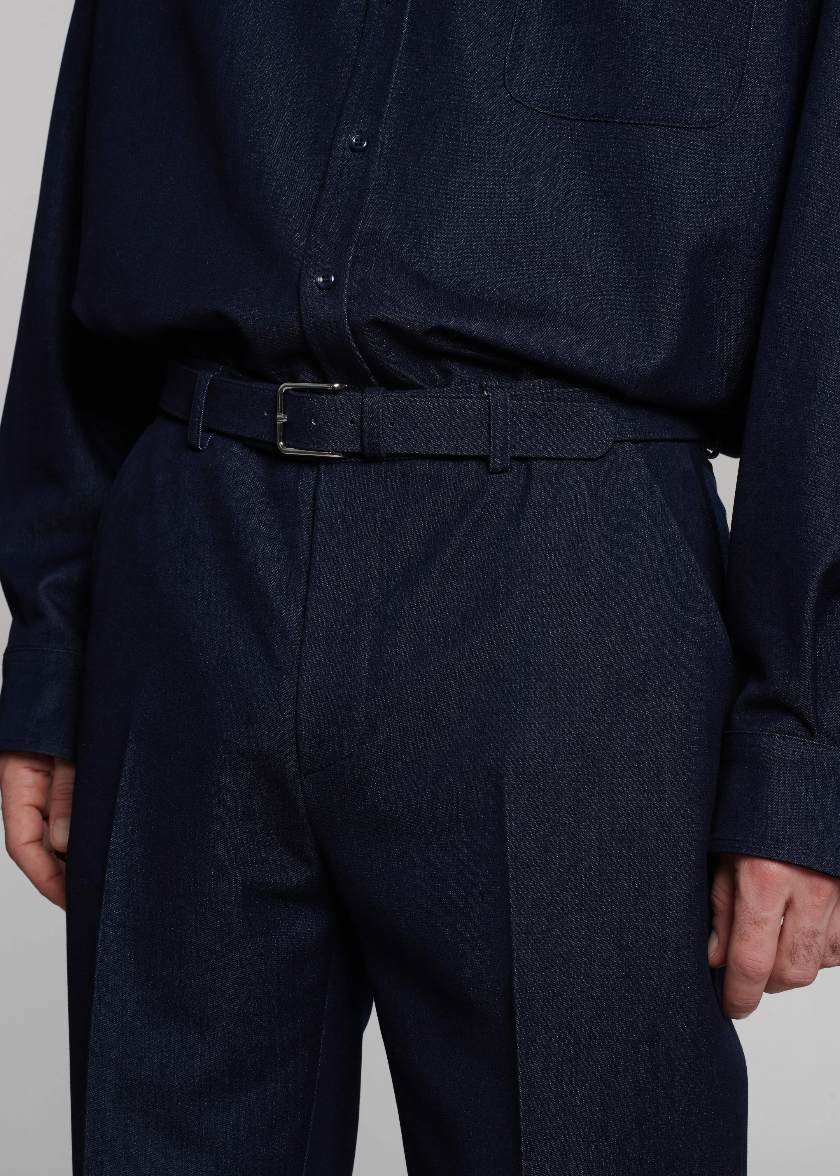 Mason Trousers - Indigo sold by Frankie Shop product image thumbnail 3