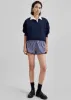 Edwin Boxy Sweatshirt - Navy sold by Frankie Shop