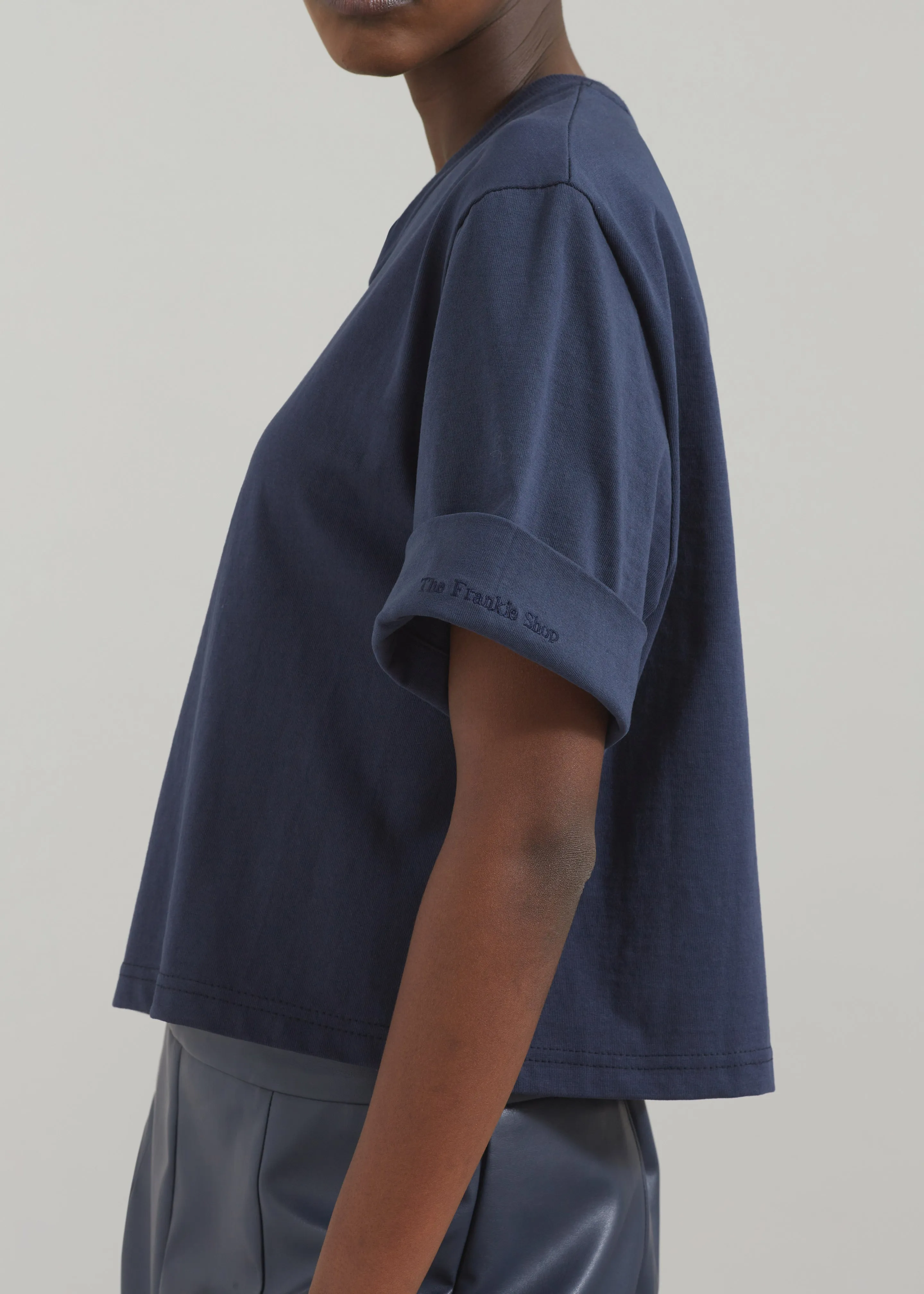 Cece T-Shirt - Navy sold by Frankie Shop product image thumbnail 2