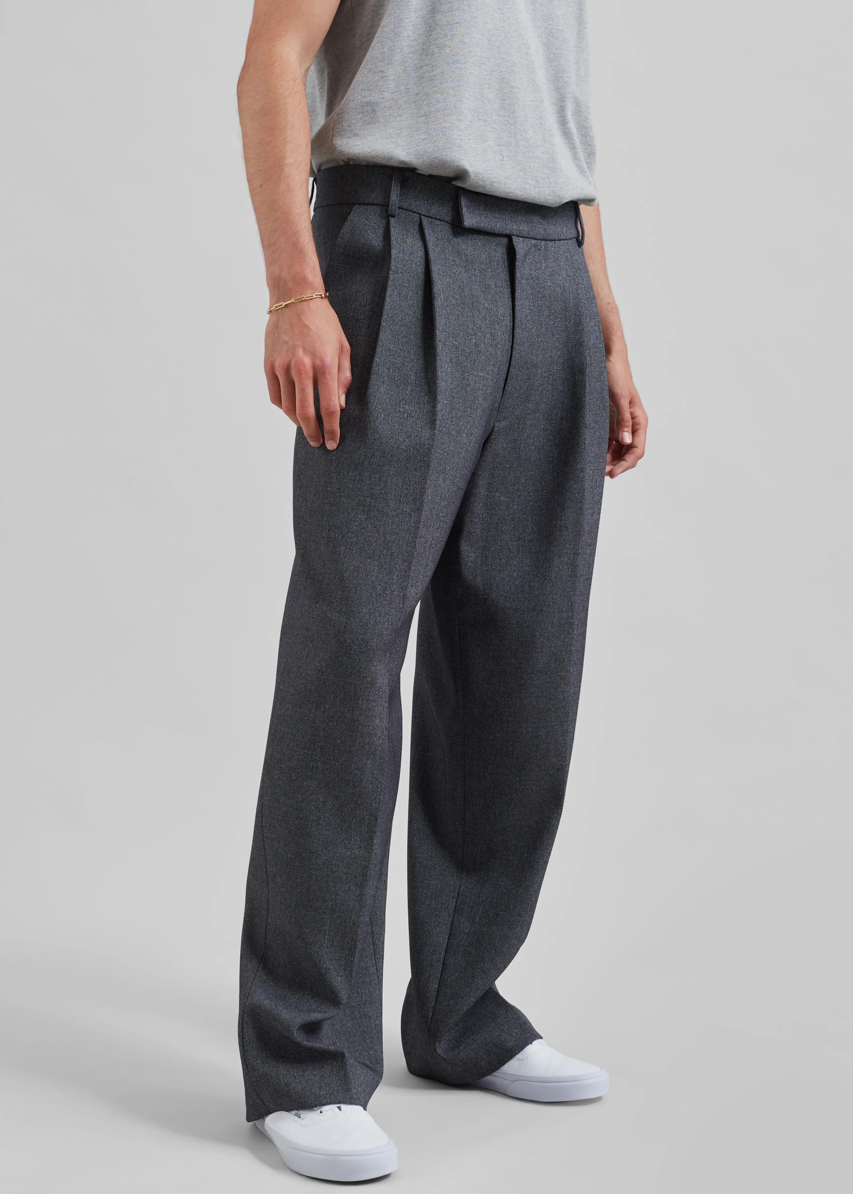 Beo Suit Pants - Grey Melange sold by Frankie Shop product image thumbnail 2