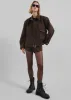 Neri Cropped Jacket - Brown sold by Frankie Shop