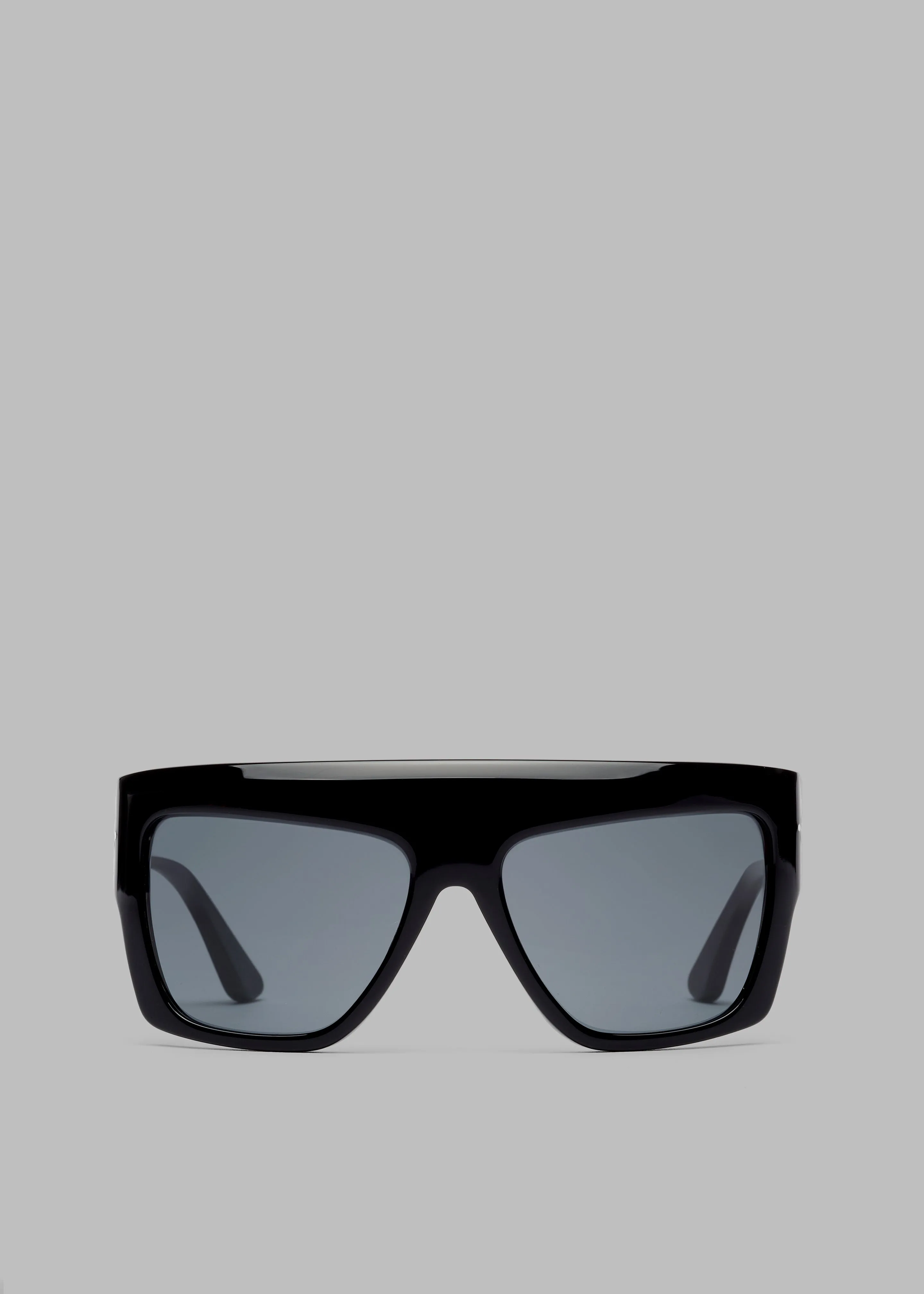 Port Tanger Hal Sunglasses - Black Acetate/Black Lens sold by Frankie Shop