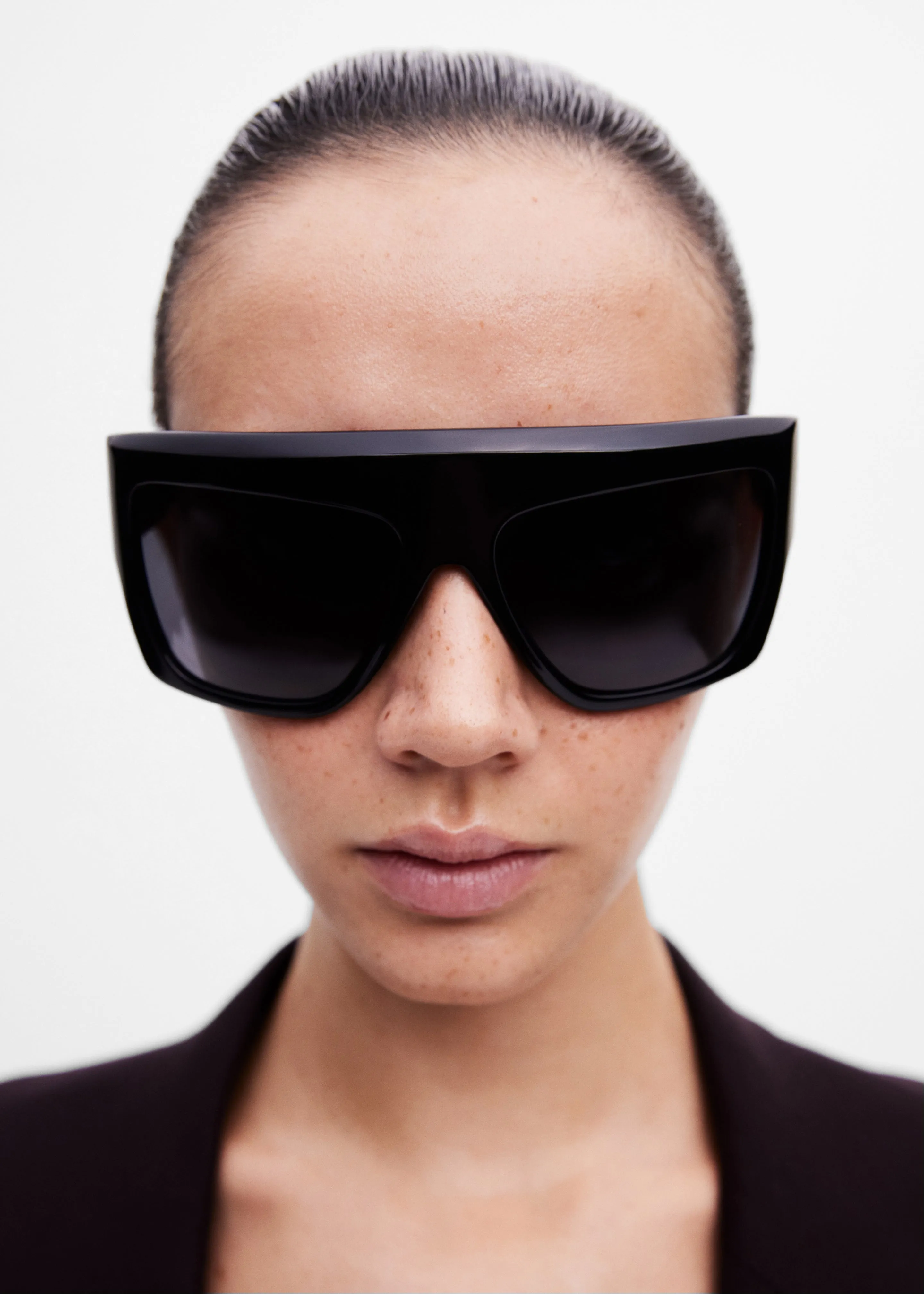 Port Tanger Hal Sunglasses - Black Acetate/Black Lens sold by Frankie Shop product image thumbnail 3