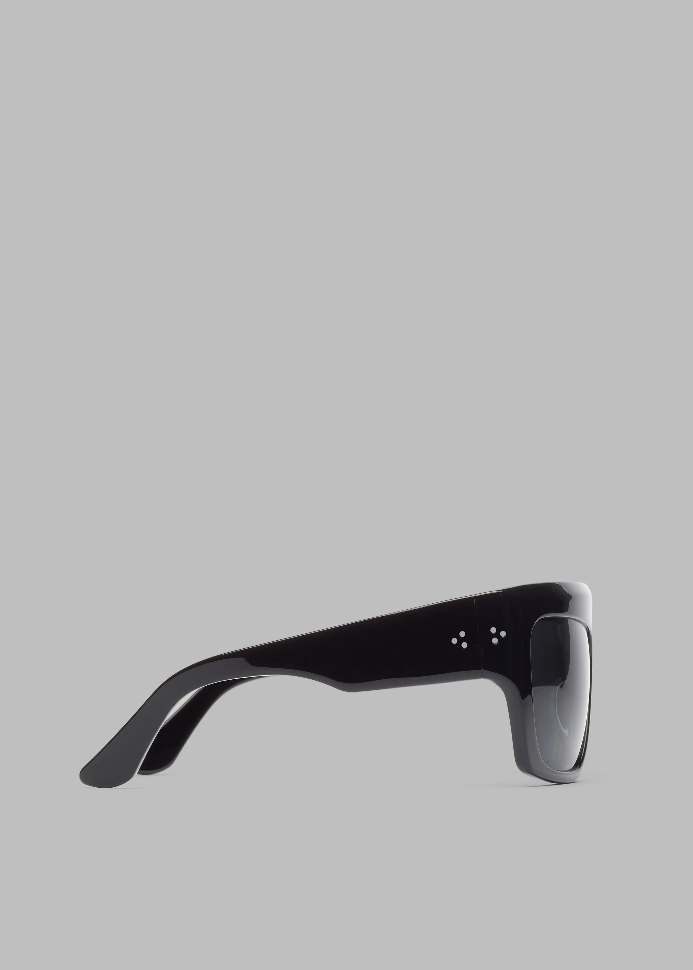Port Tanger Hal Sunglasses - Black Acetate/Black Lens sold by Frankie Shop product image thumbnail 4
