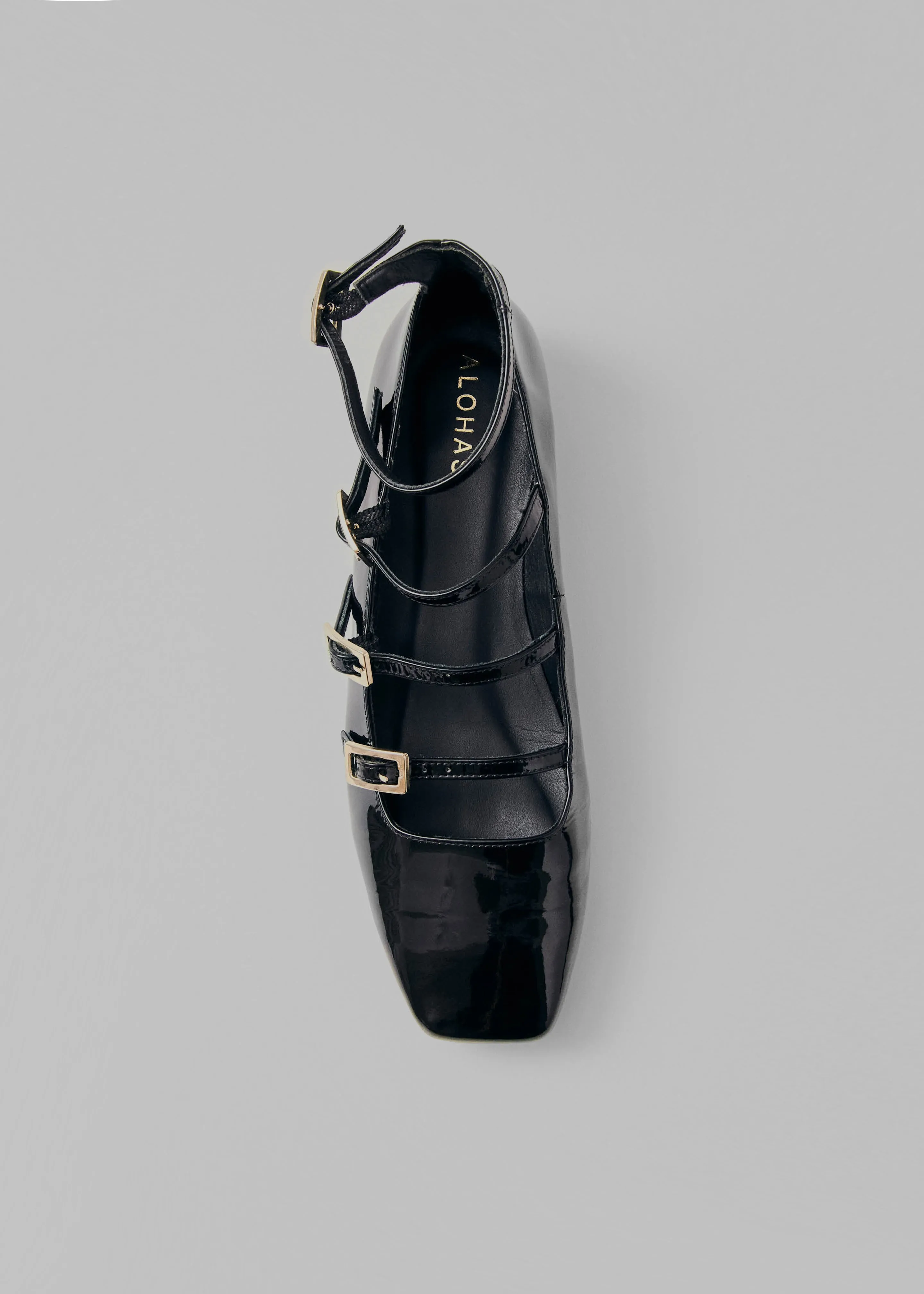 Alohas Luke Onix Leather Ballet Flats - Black sold by Frankie Shop product image thumbnail 2