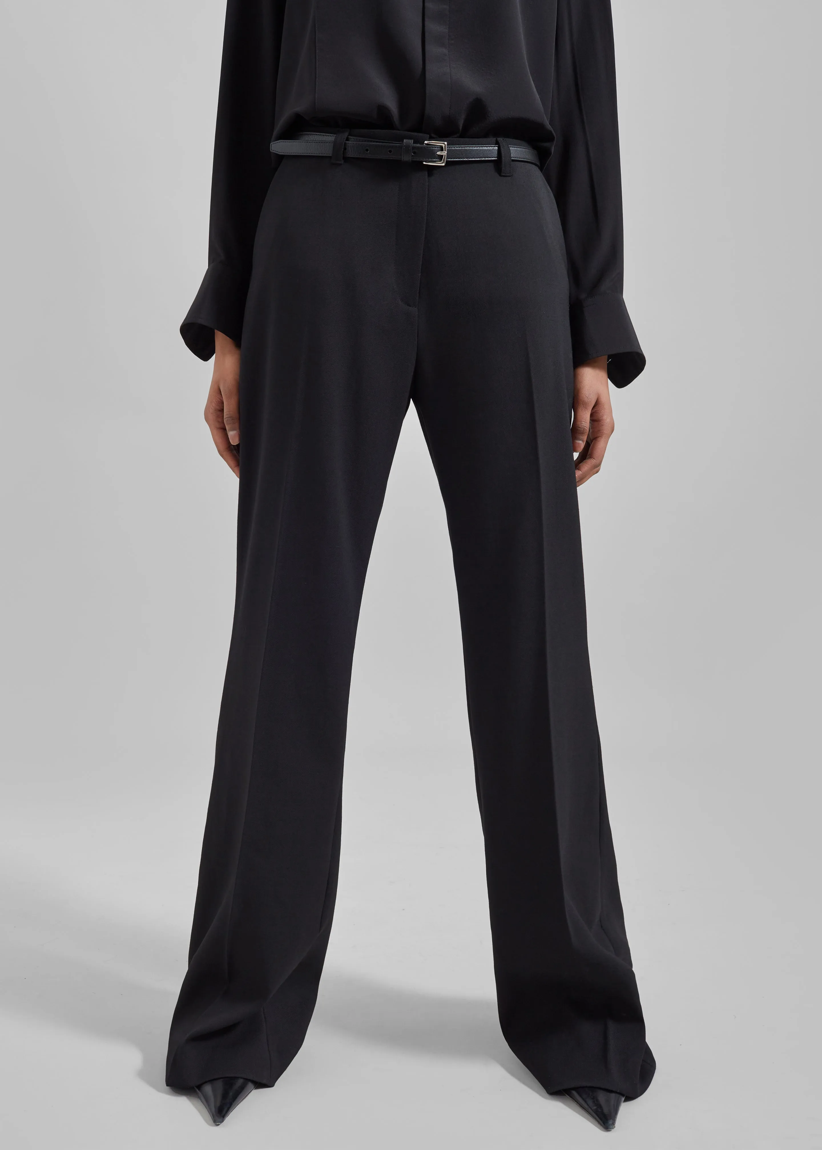 Lyra Flared Pants - Black sold by Frankie Shop product image thumbnail 2