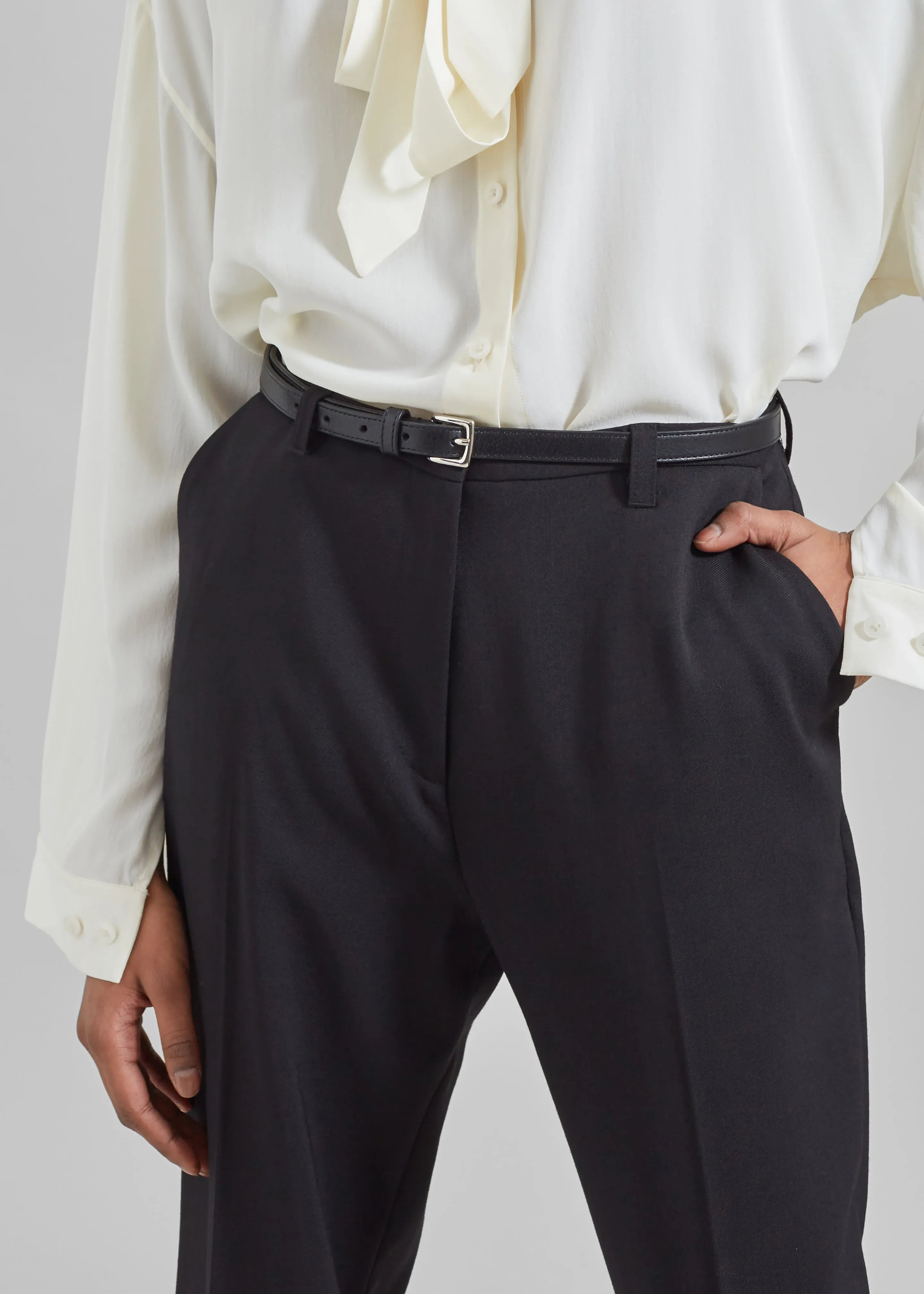 Lyra Flared Pants - Black sold by Frankie Shop product image thumbnail 4