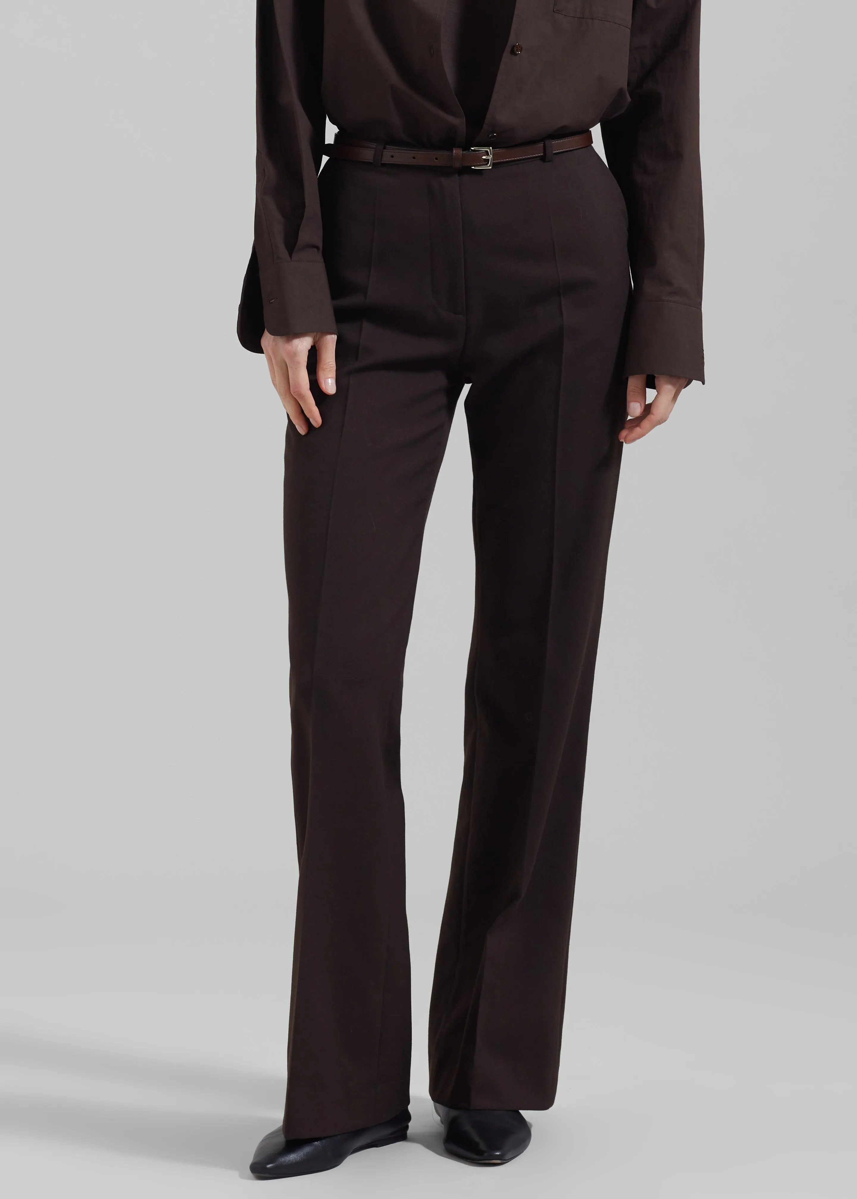 Jessie Leather Belt - Brown sold by Frankie Shop product image thumbnail 3