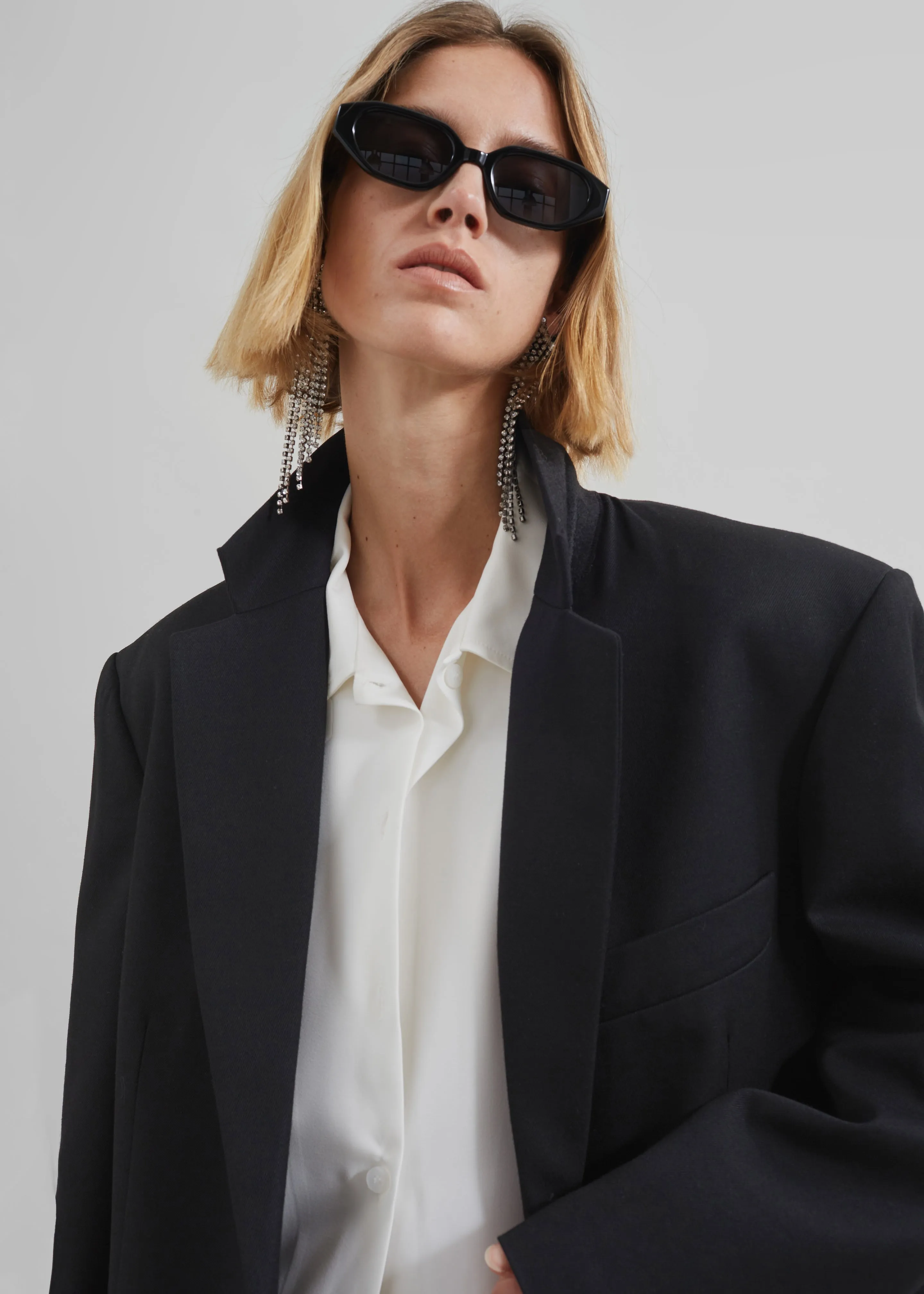 Lyra Oversized Blazer - Black sold by Frankie Shop product image thumbnail 5