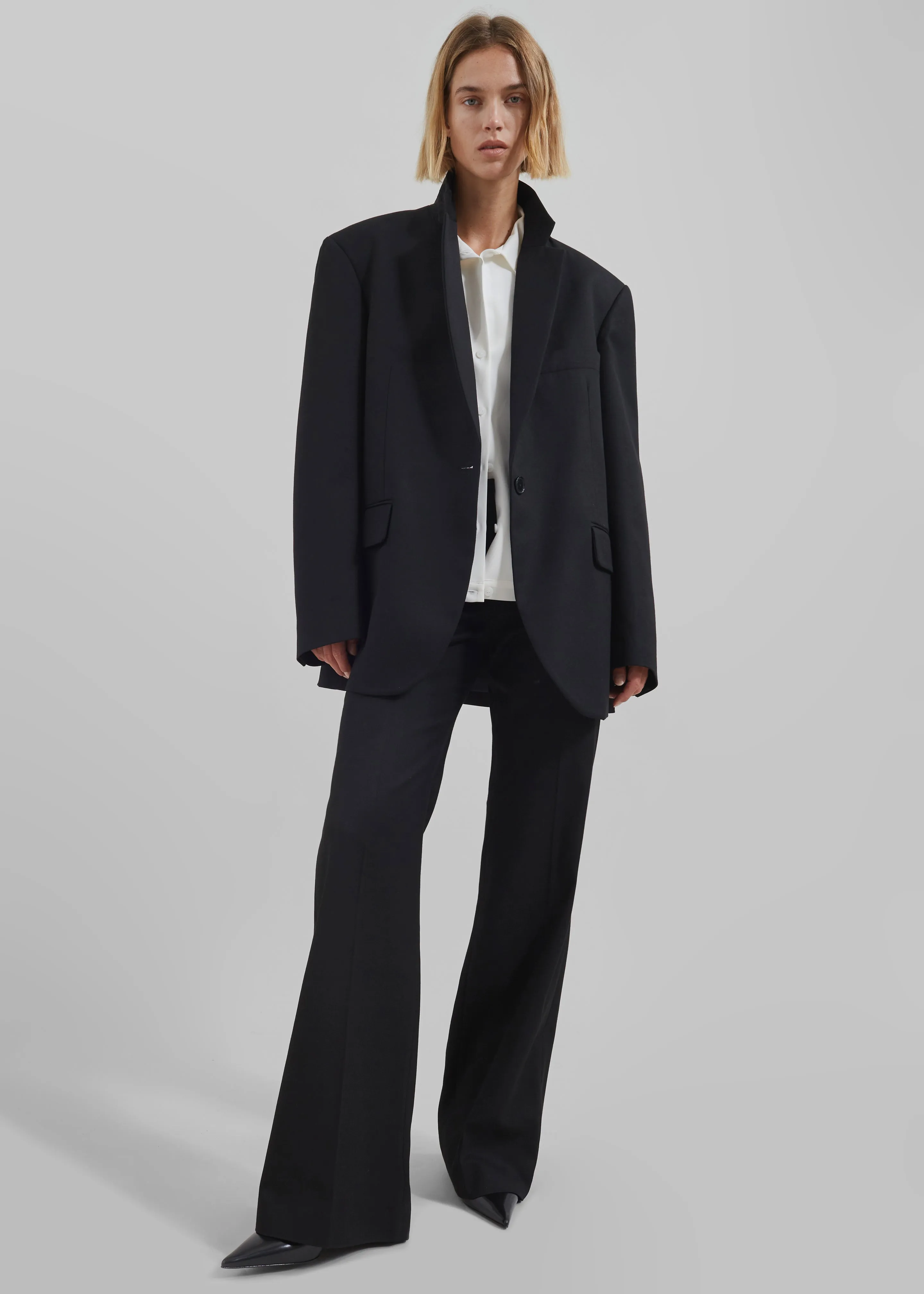 Lyra Oversized Blazer - Black sold by Frankie Shop product image thumbnail 3