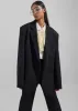 Lyra Oversized Blazer - Black sold by Frankie Shop