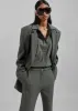 Lyra Flared Pants - Light Khaki sold by Frankie Shop