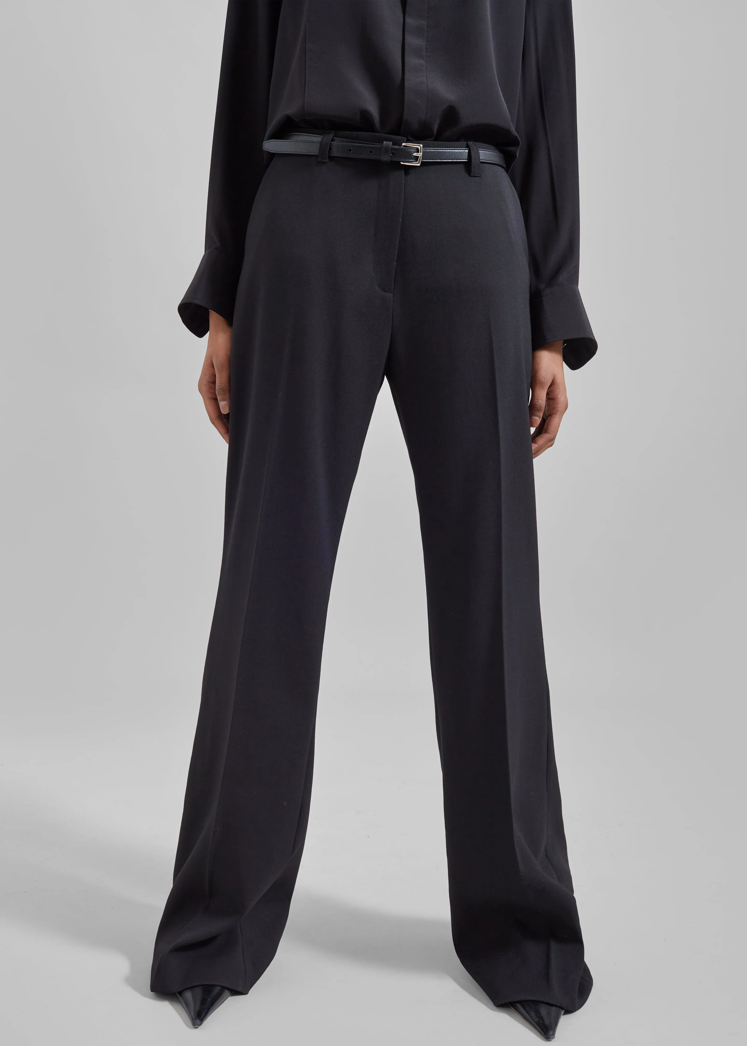 Jessie Leather Belt - Black sold by Frankie Shop product image thumbnail 2