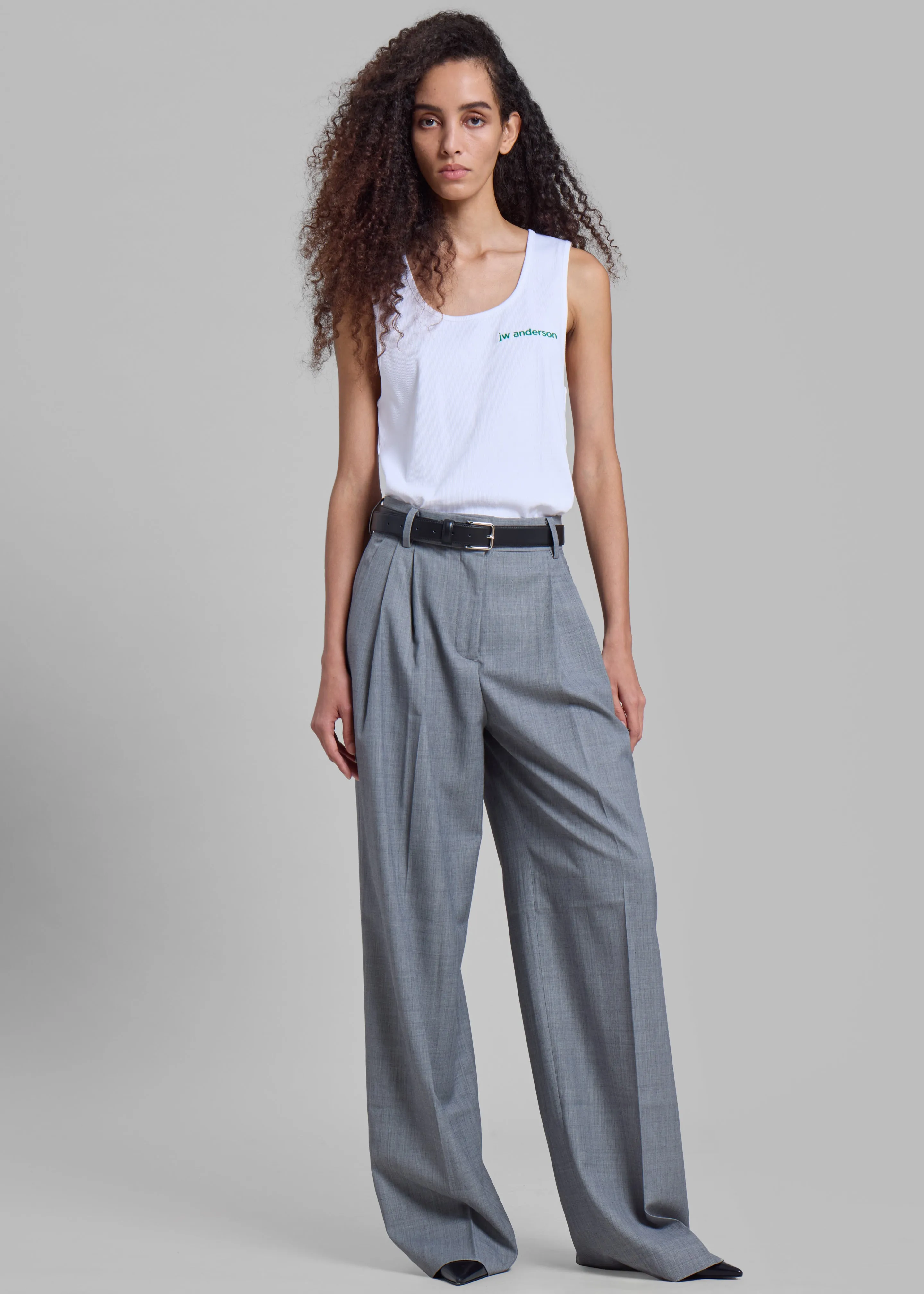 Jorae Pleated Trousers - Grey sold by Frankie Shop product image thumbnail 5