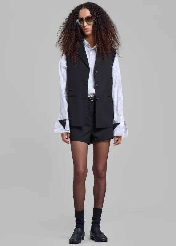 Xandra Vest - Black sold by Frankie Shop