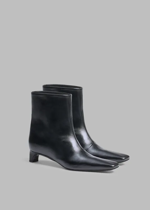 Loulou Studio Celine Ankle Boots - Black sold by Frankie Shop