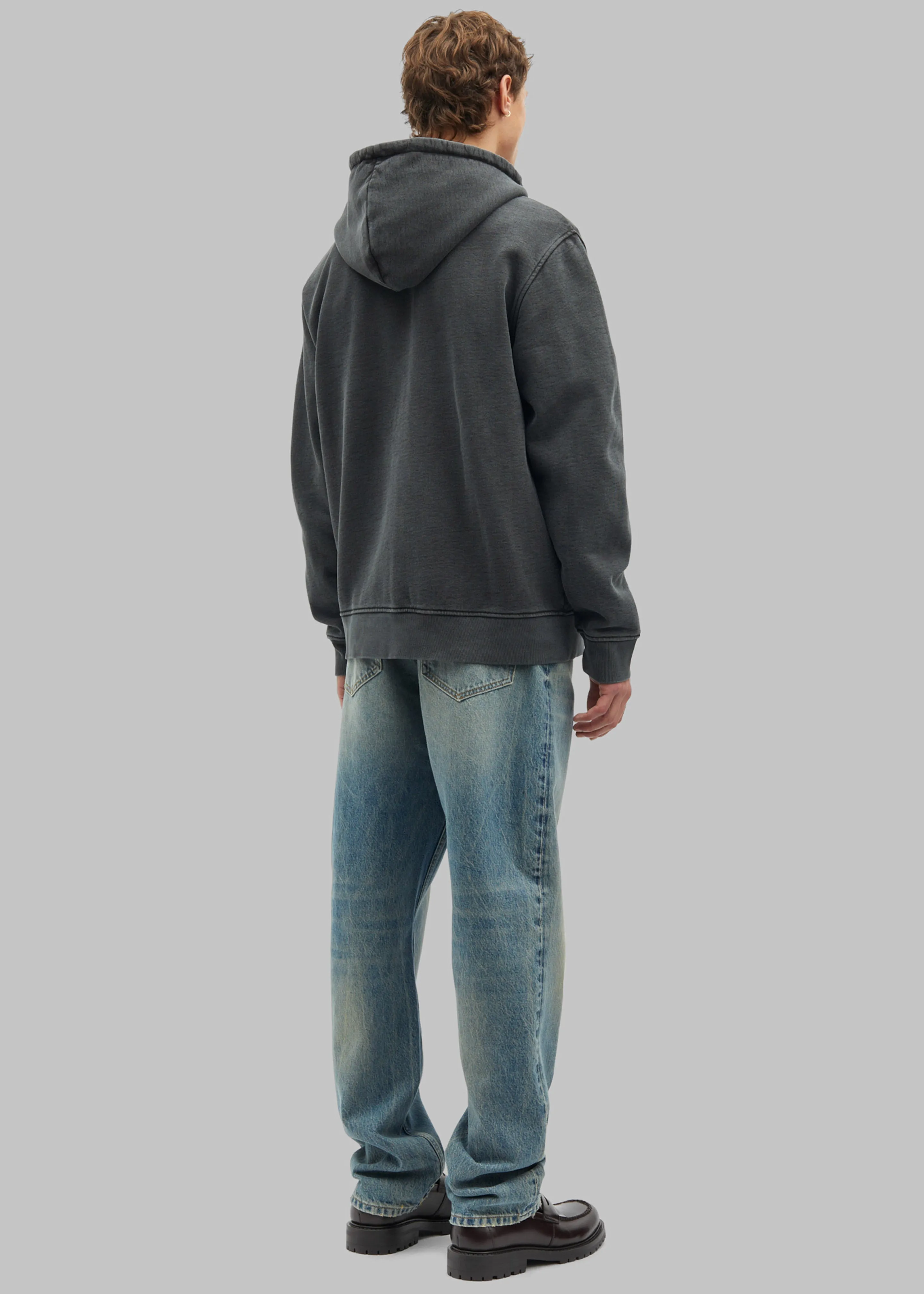 Samsøe Samsøe Sapigment Zip Hoodie - Black sold by Frankie Shop product image thumbnail 3