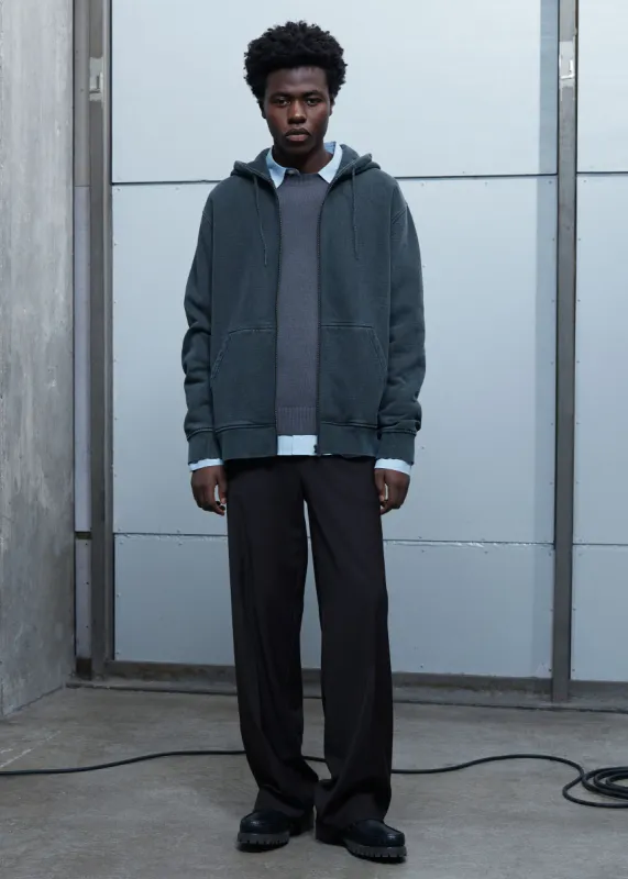 Samsøe Samsøe Sapigment Zip Hoodie - Black sold by Frankie Shop