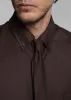 Mason Wool Button Up Shirt - Brown sold by Frankie Shop
