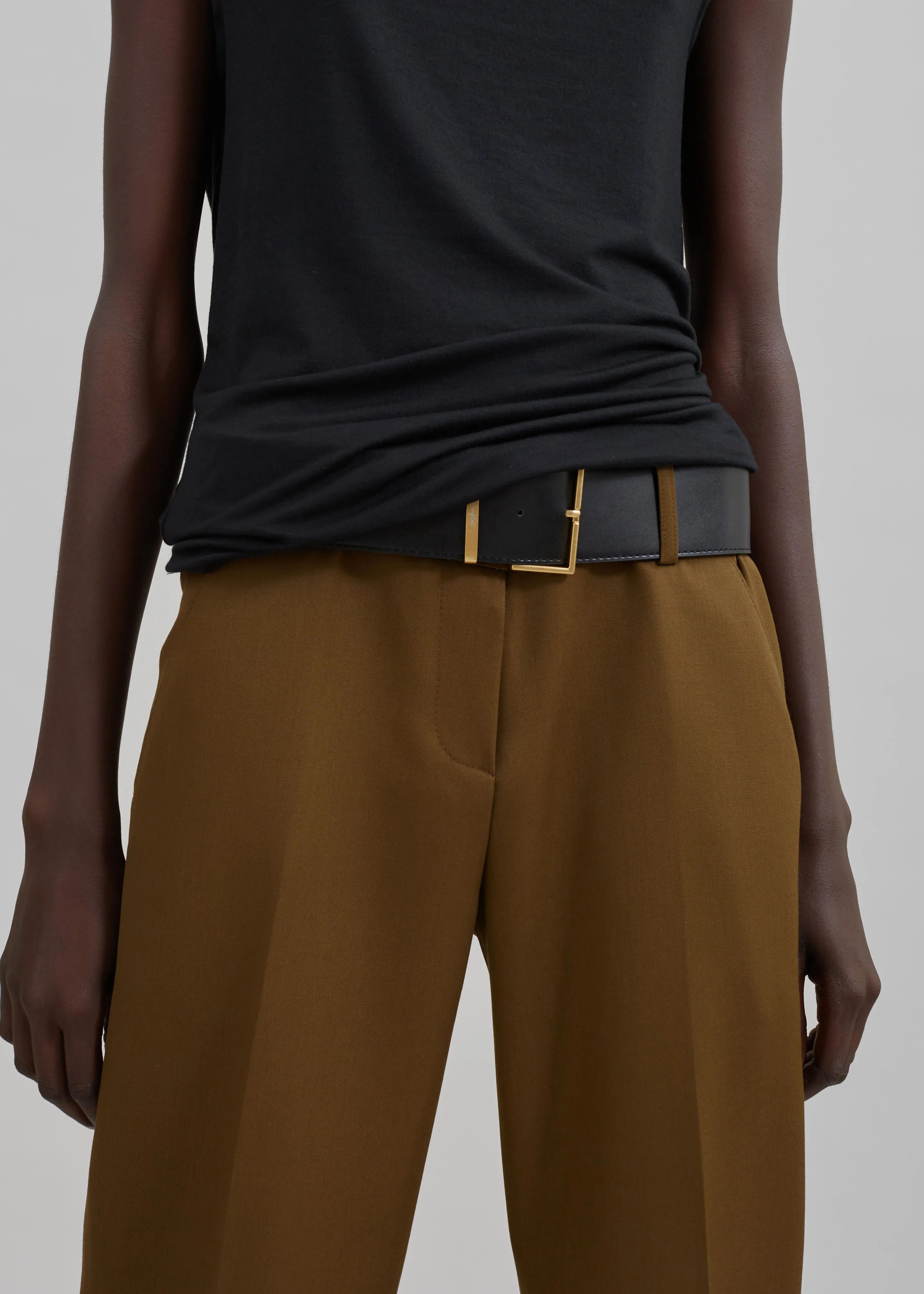 Darrell Trousers - Brown sold by Frankie Shop product image thumbnail 3