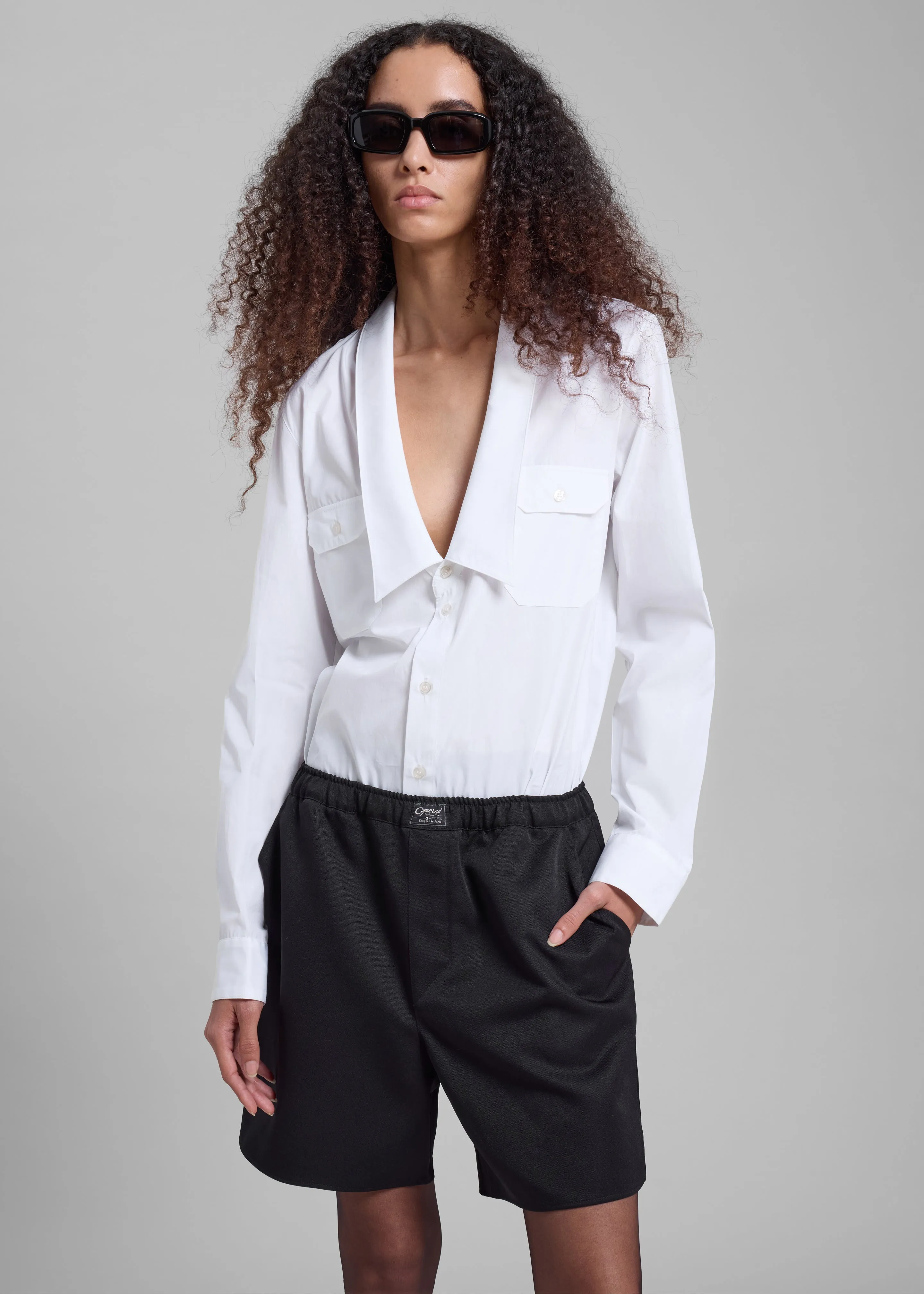 Coperni Saharan Shirt - White sold by Frankie Shop