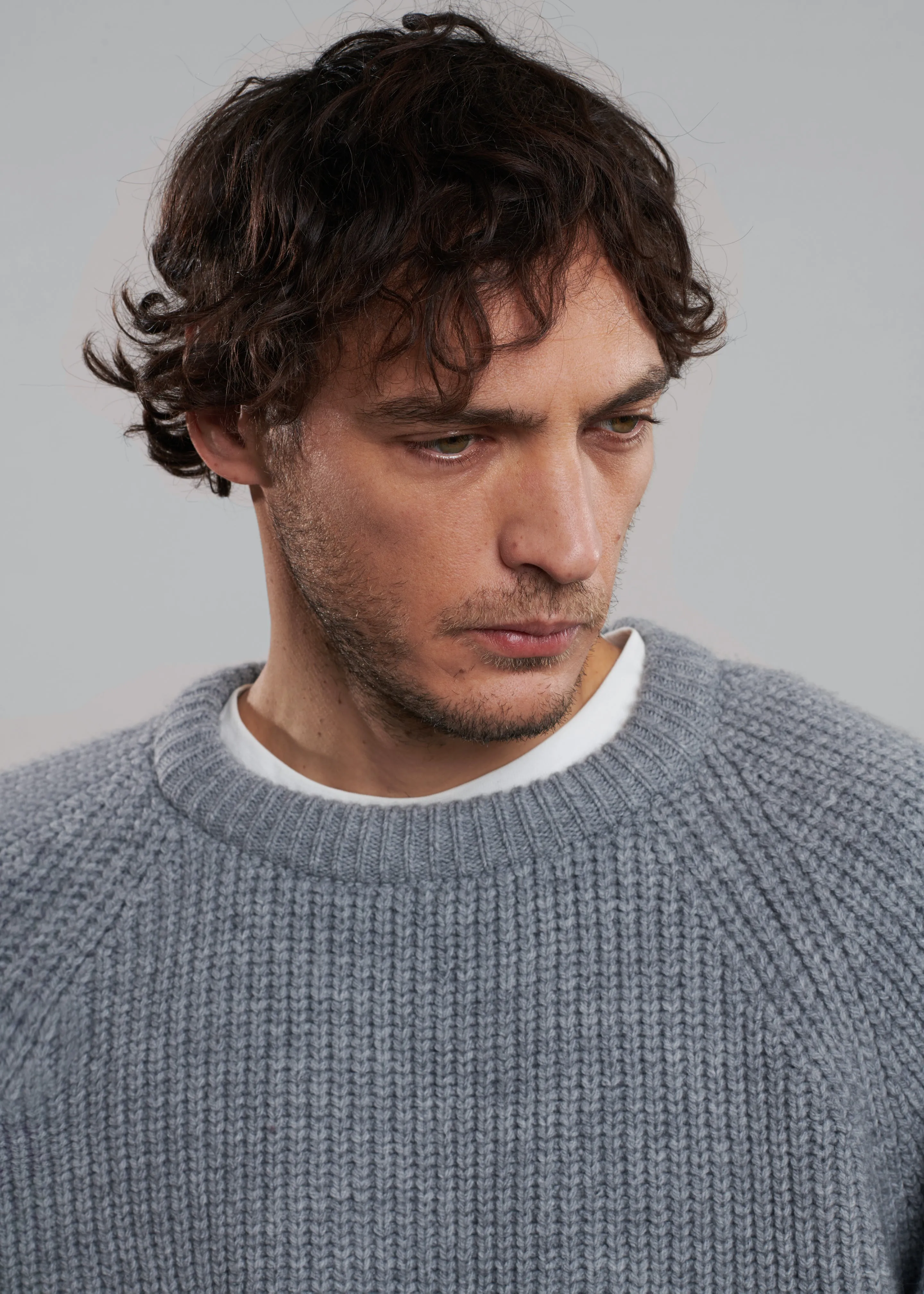 Carter Crew Neck Sweater - Grey sold by Frankie Shop product image thumbnail 5