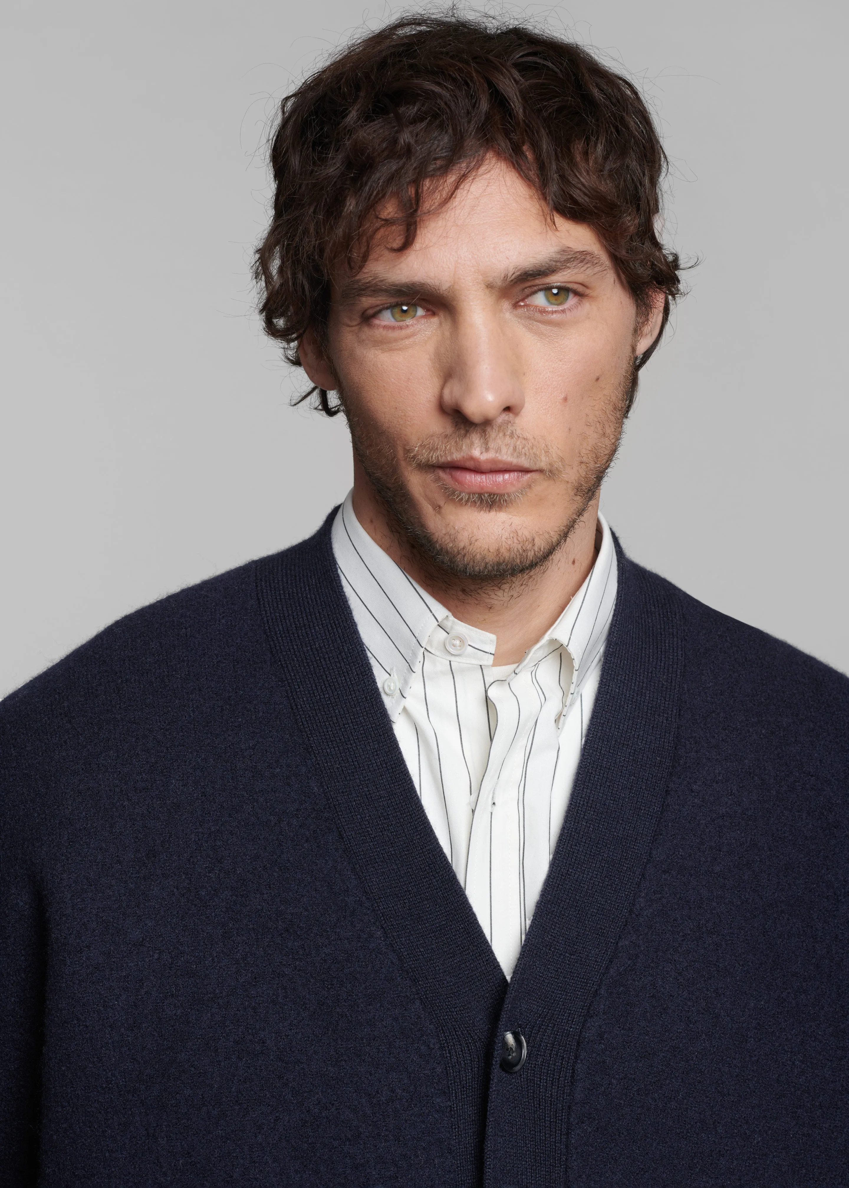 Beck Wool Cardigan - Navy sold by Frankie Shop product image thumbnail 4