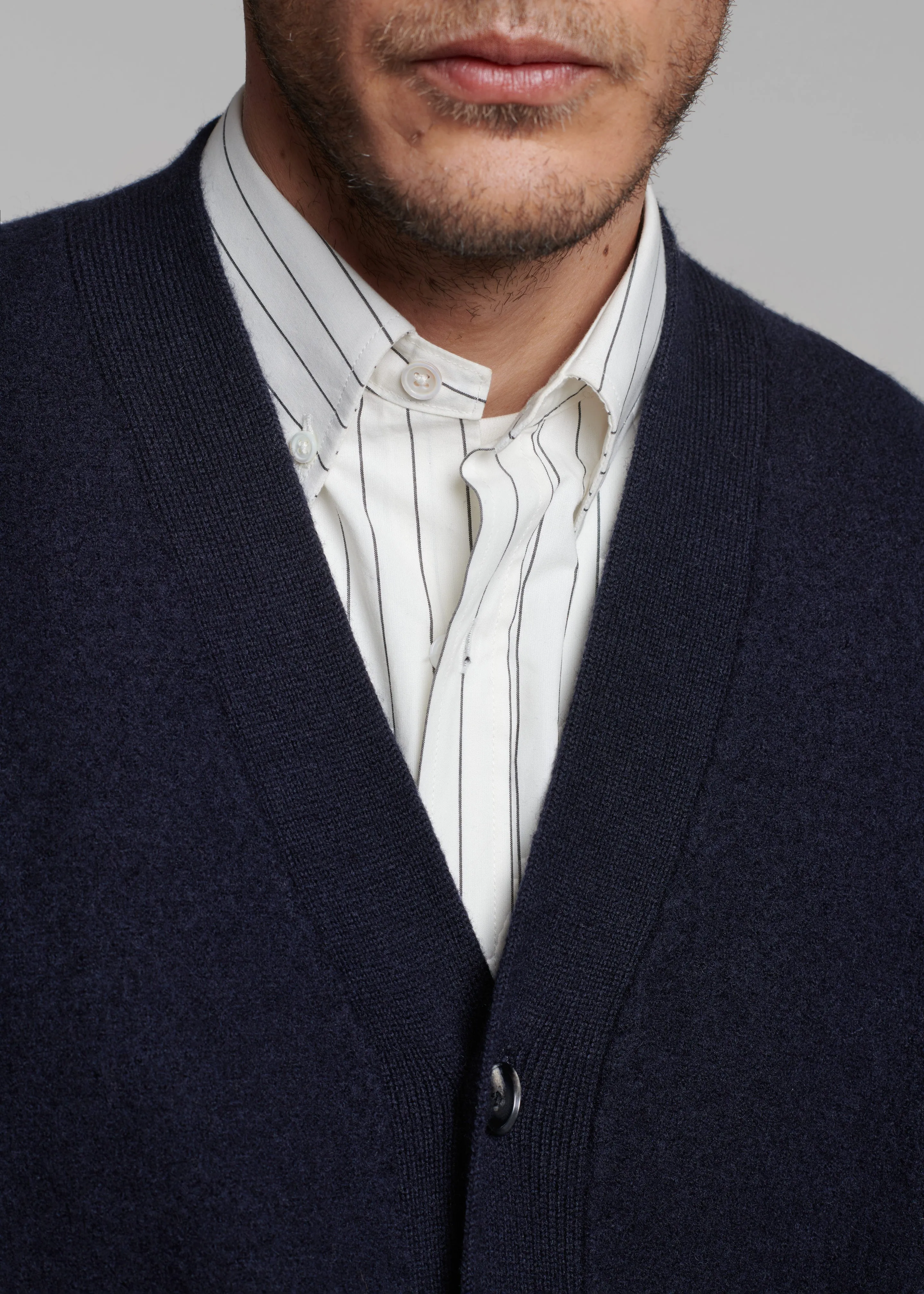 Beck Wool Cardigan - Navy sold by Frankie Shop product image thumbnail 5