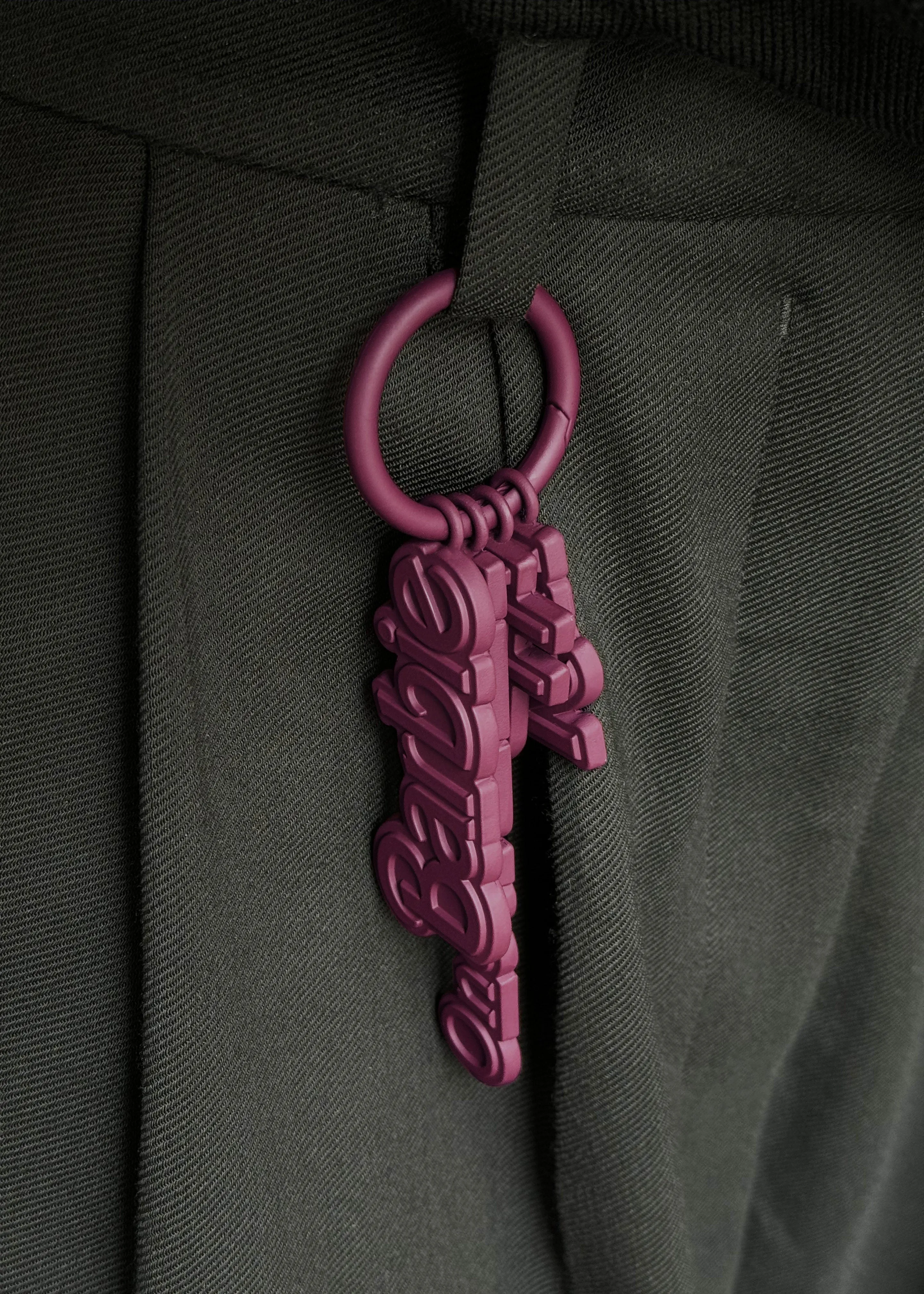 TFS x Barbie™ Keychain Charms - Burgundy sold by Frankie Shop product image thumbnail 5