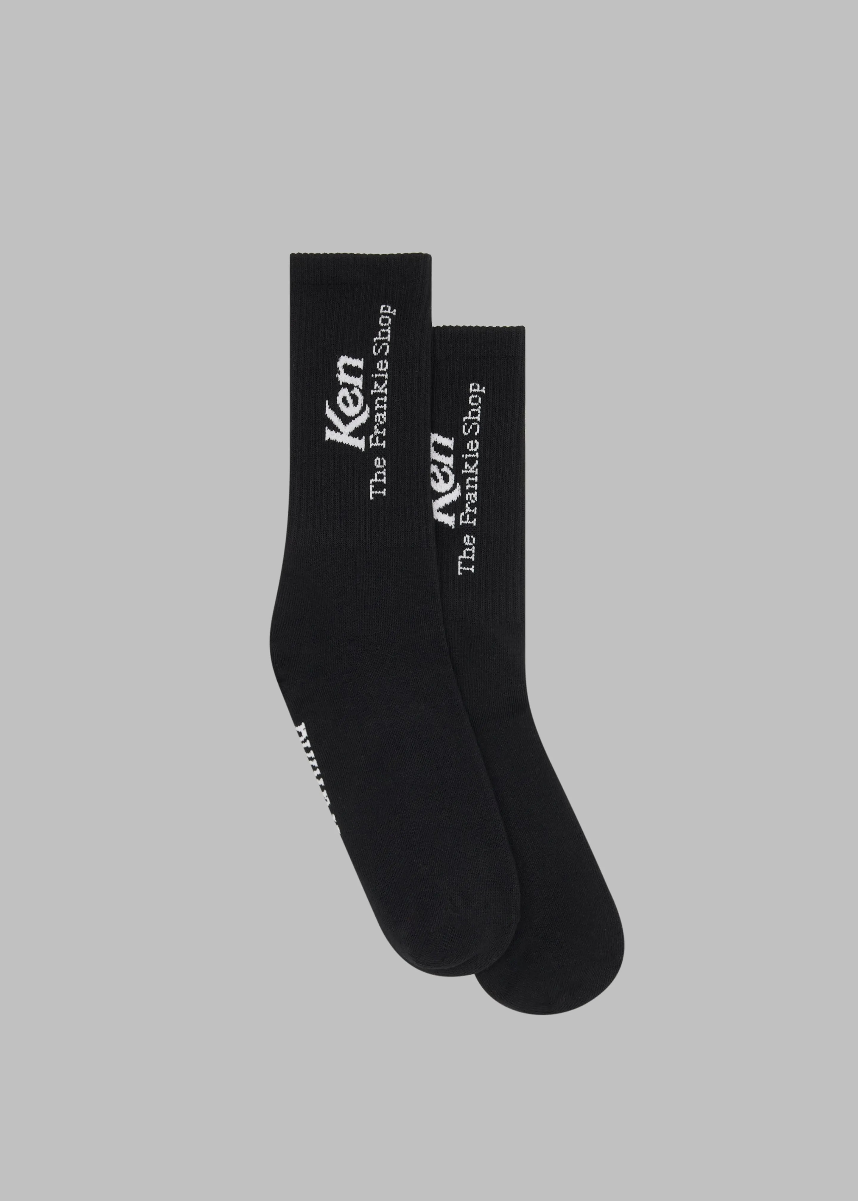 TFS Ken Ribbed Socks x Barbie™ - Black sold by Frankie Shop