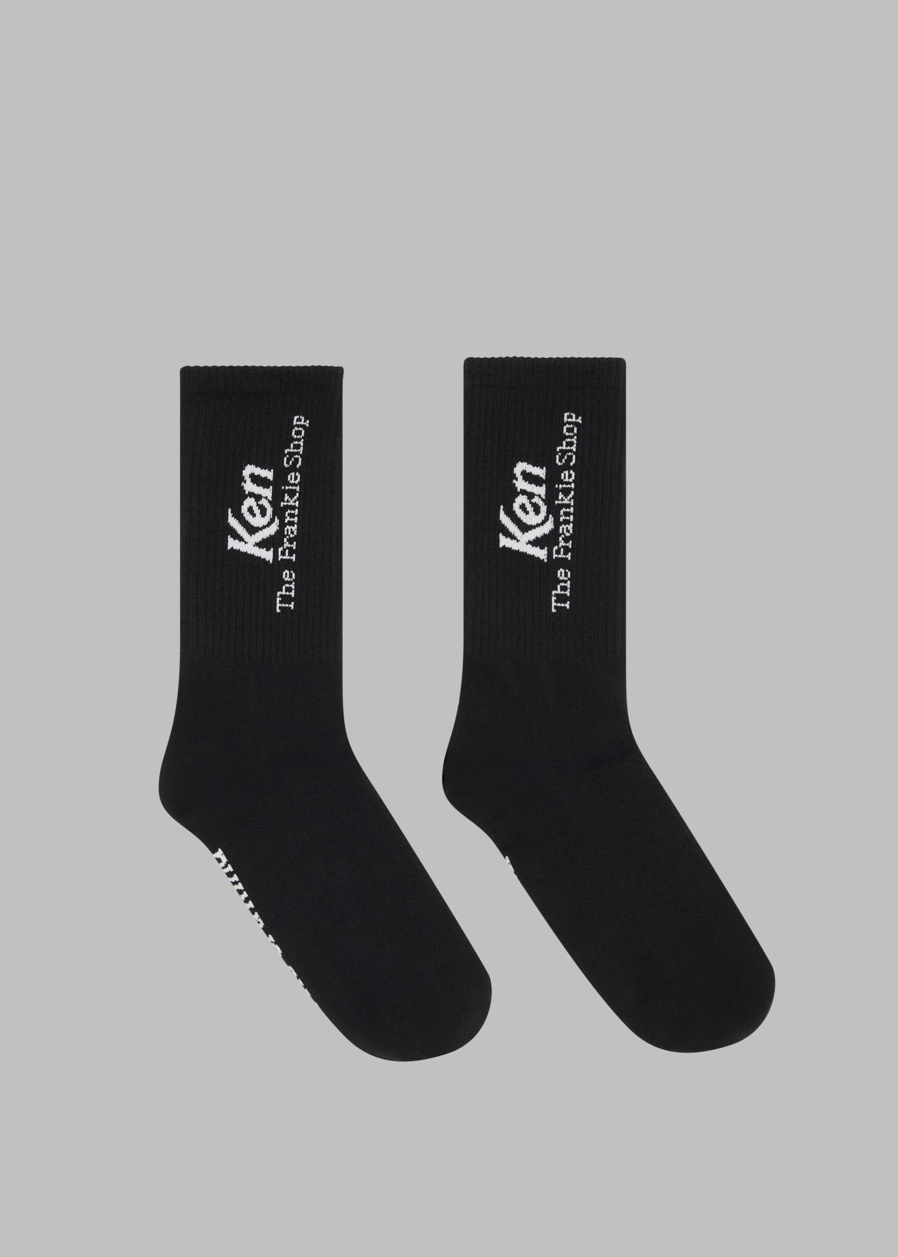 TFS Ken Ribbed Socks x Barbie™ - Black sold by Frankie Shop product image thumbnail 3