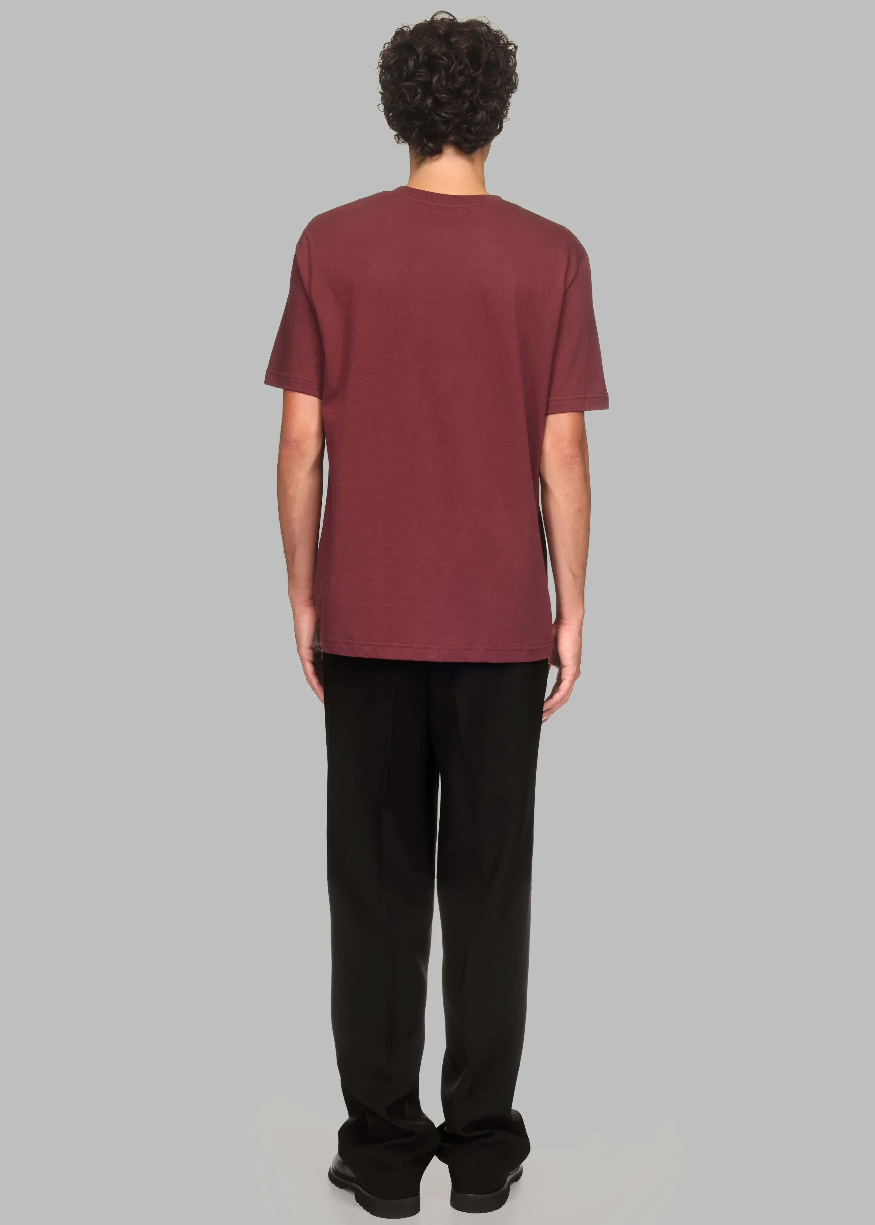 Ronan T-Shirt x Barbie™ - Burgundy sold by Frankie Shop product image thumbnail 5
