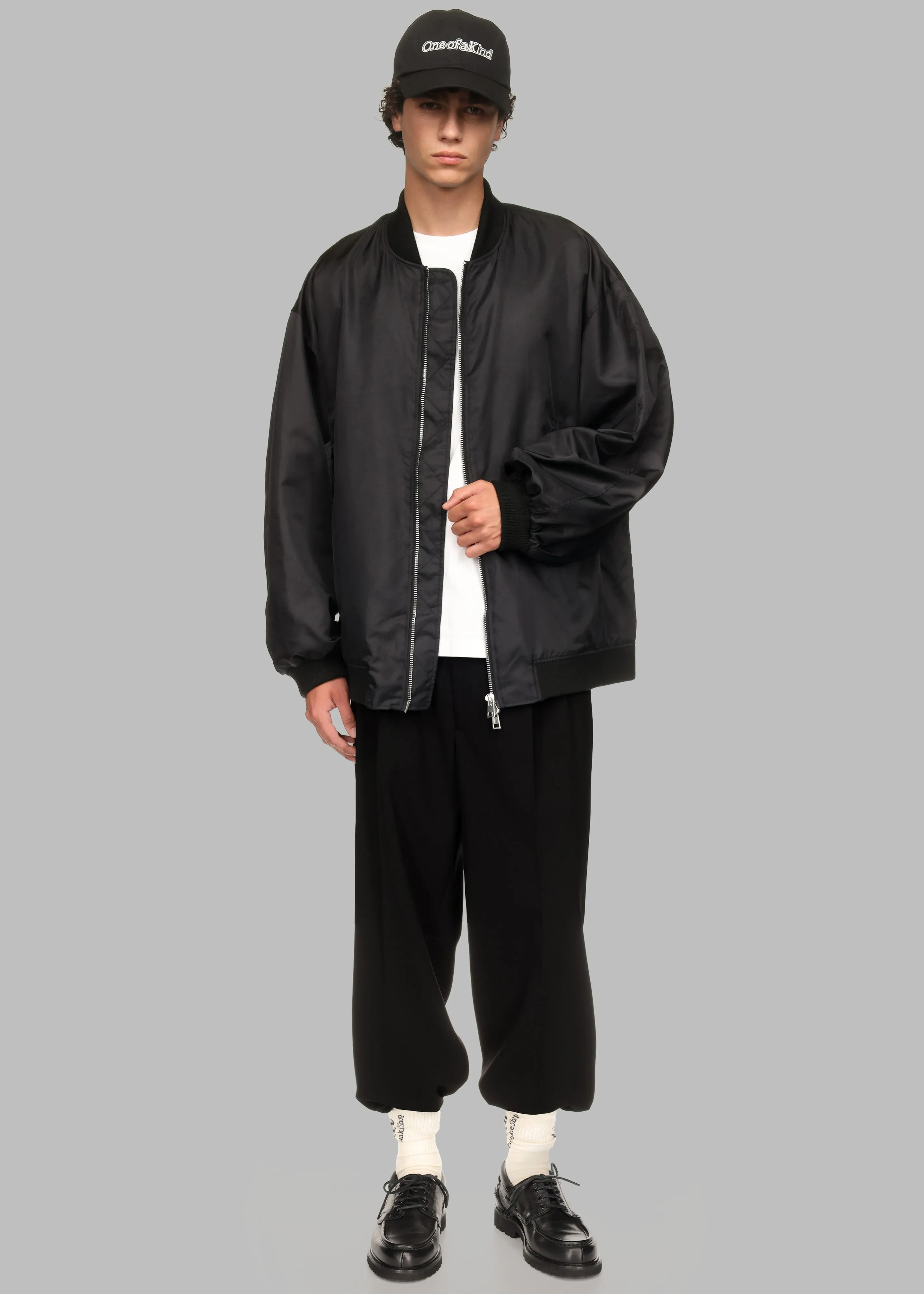 Lawrence Bomber Jacket x Barbie™ - Black sold by Frankie Shop product image thumbnail 2