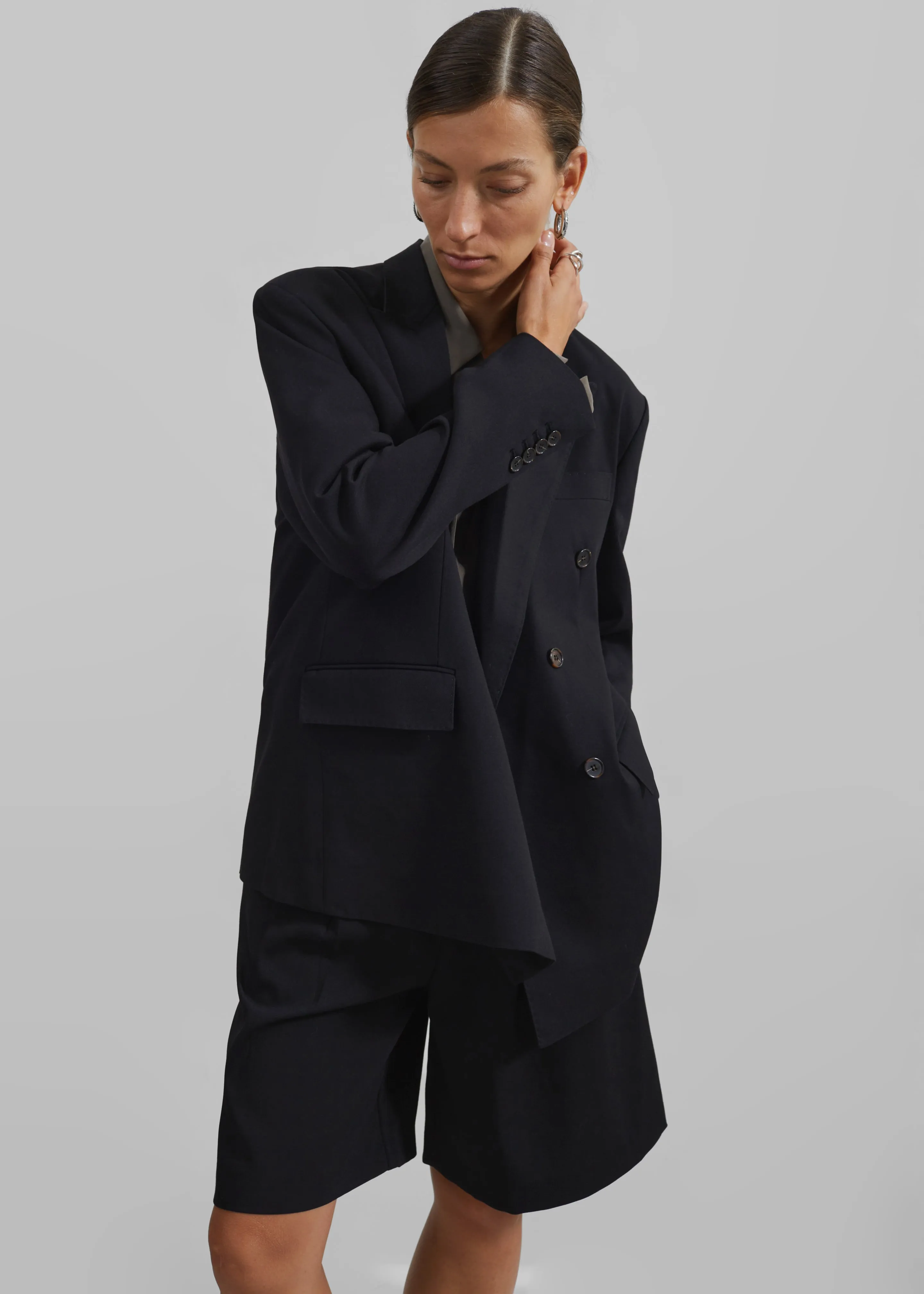 Sava Double Breasted Blazer - Black sold by Frankie Shop product image thumbnail 5