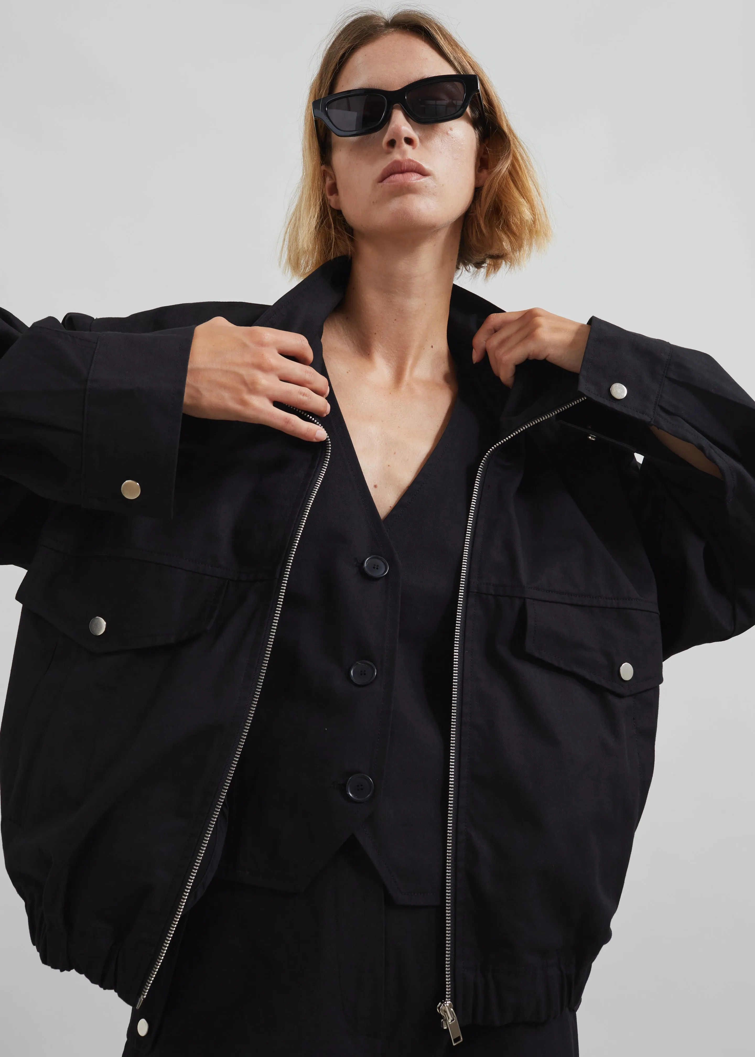 Calix Jacket - Black sold by Frankie Shop product image thumbnail 4