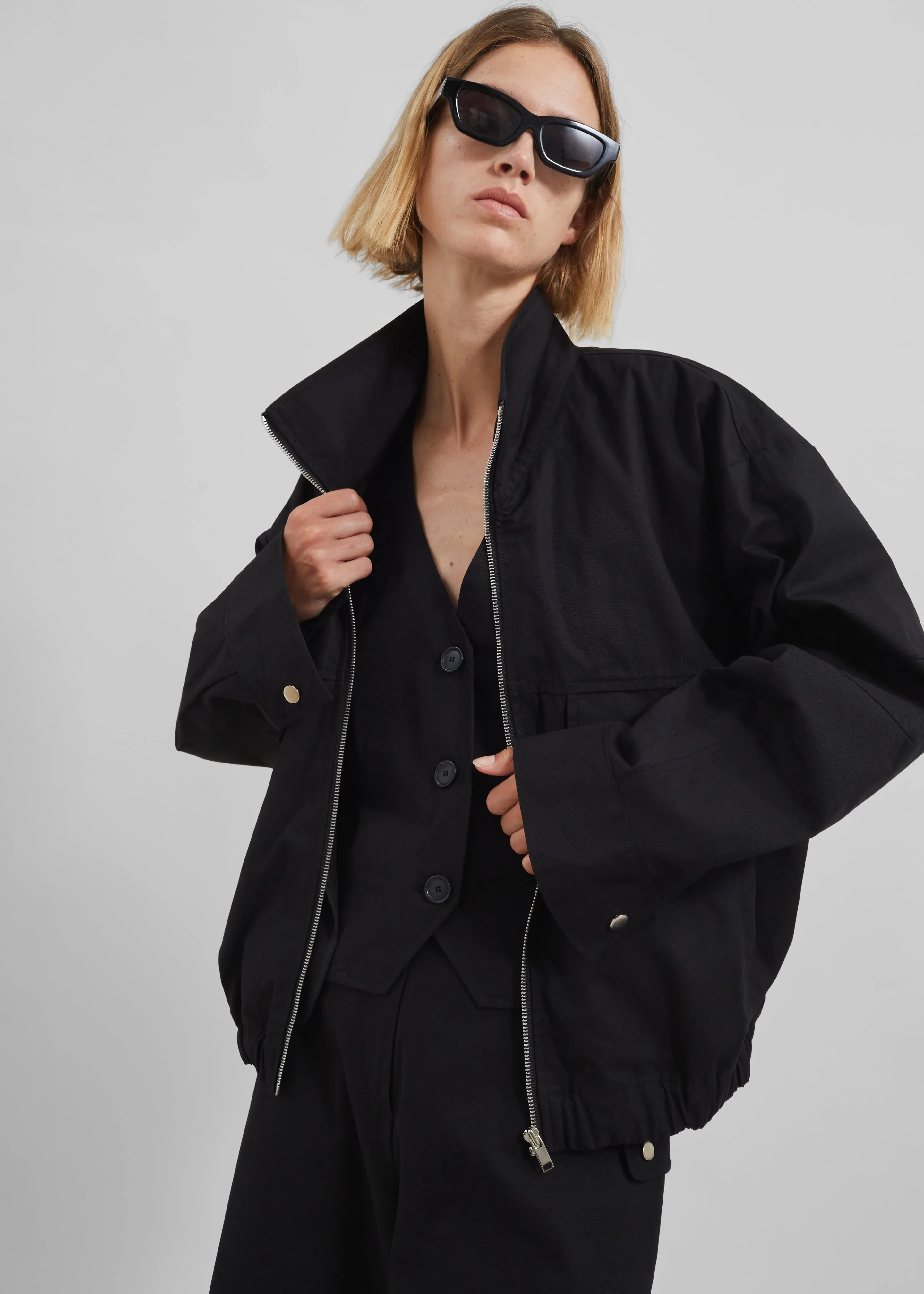 Calix Jacket - Black sold by Frankie Shop