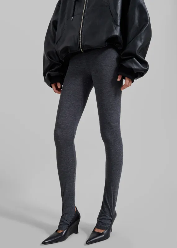 Alondra Leggings - Dark Grey sold by Frankie Shop