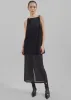 Lenore Semi Sheer Midi Skirt - Black sold by Frankie Shop