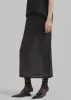 Lenore Semi Sheer Midi Skirt - Black sold by Frankie Shop