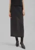 Lenore Semi Sheer Midi Skirt - Black sold by Frankie Shop