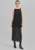 Lenore Semi Sheer Midi Skirt - Black sold by Frankie Shop