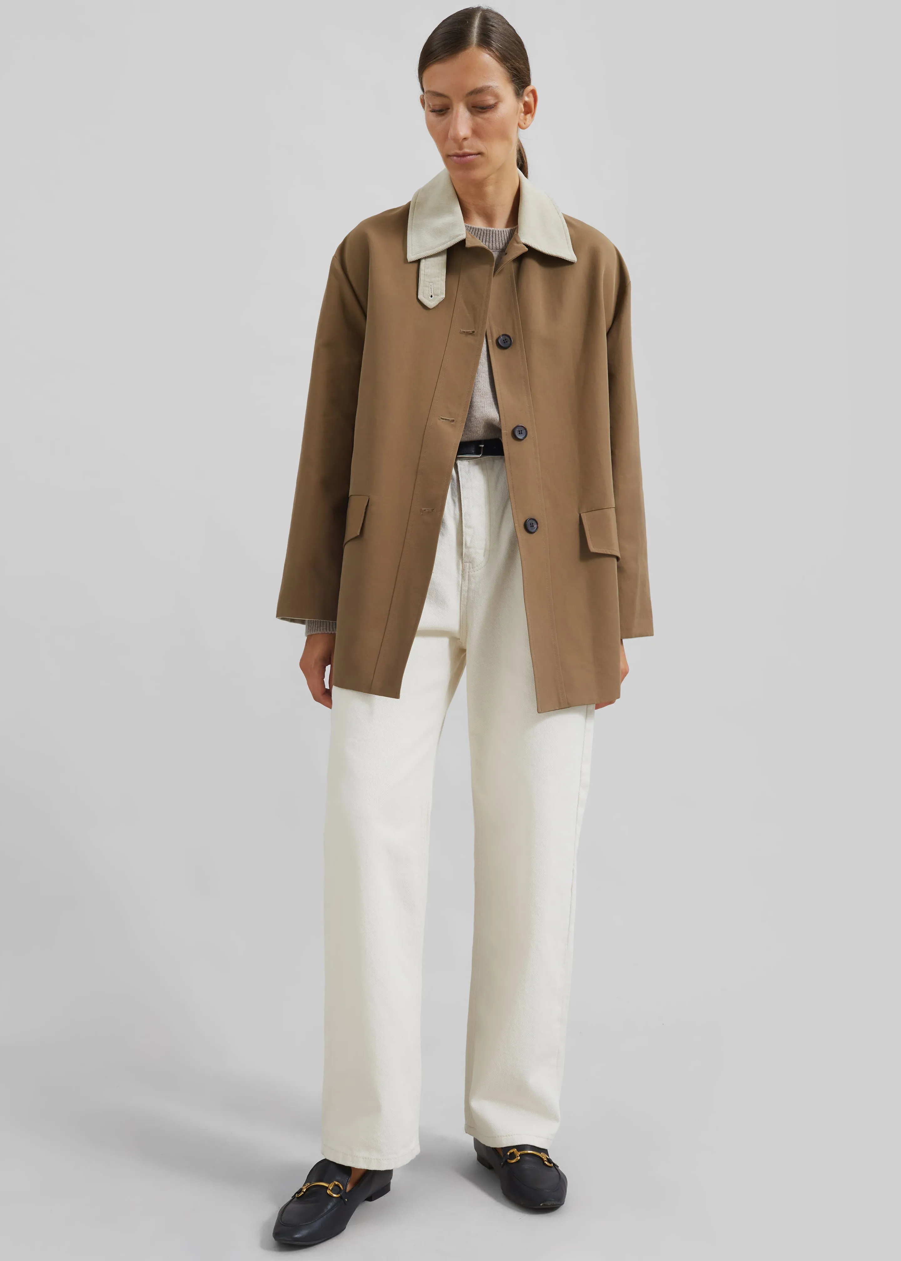 Ryker Boxy Jacket - Brown sold by Frankie Shop product image thumbnail 5