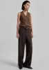 Samah Knit Vest - Brown sold by Frankie Shop