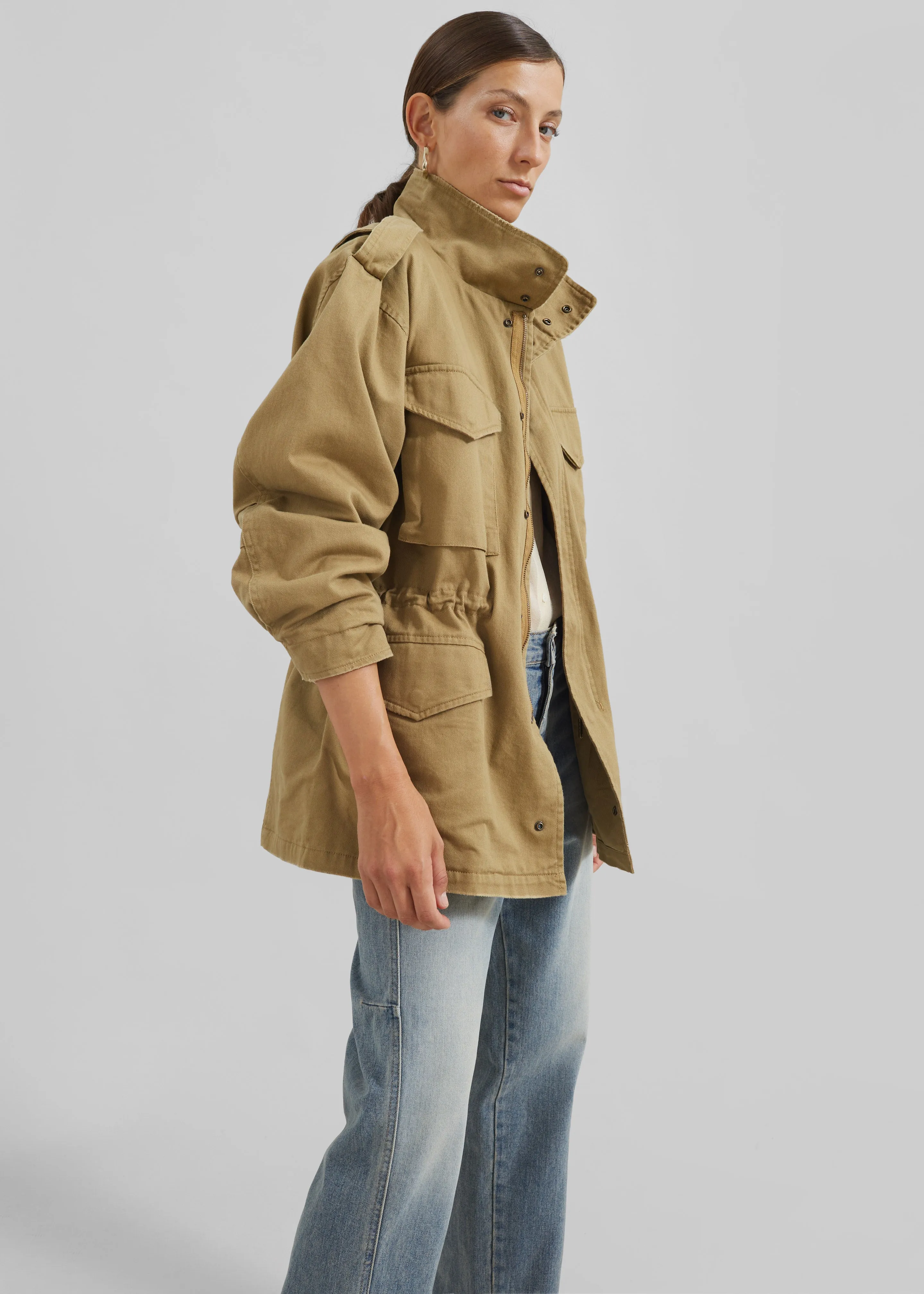 Merano Cargo Jacket - Beige sold by Frankie Shop product image thumbnail 5