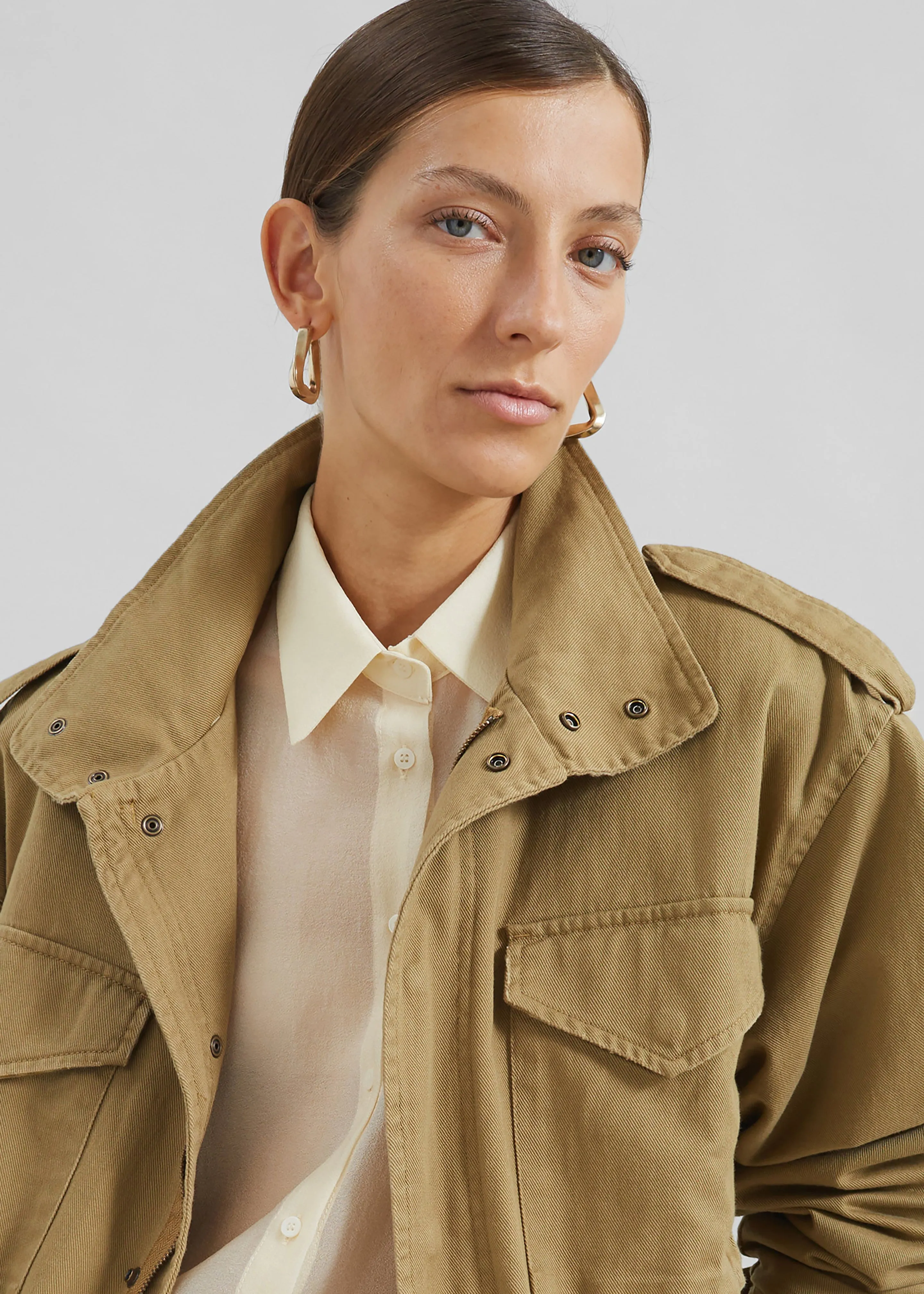 Merano Cargo Jacket - Beige sold by Frankie Shop product image thumbnail 4