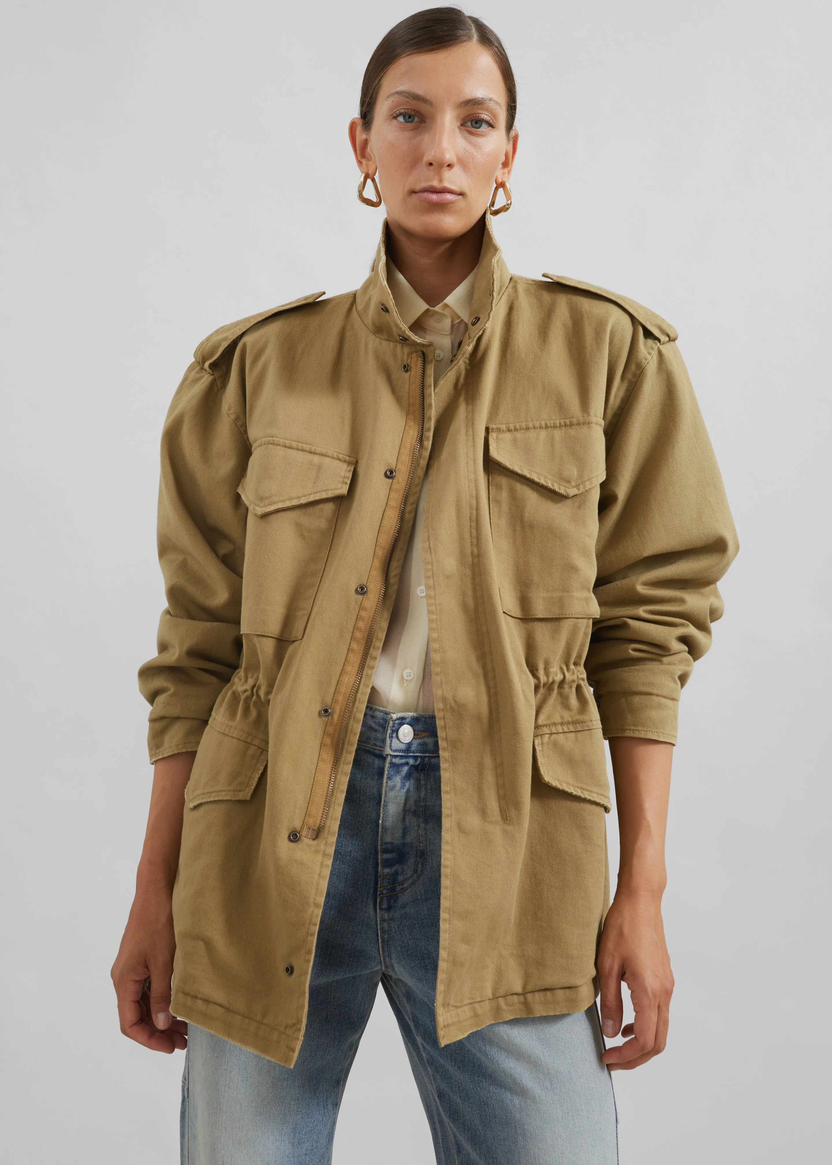 Merano Cargo Jacket - Beige sold by Frankie Shop product image thumbnail 3