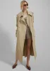 Coline Trench Coat - Beige sold by Frankie Shop