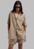 Esse Studios Linka Short Sleeve Silk Shirt - Golden Linka Print sold by Frankie Shop